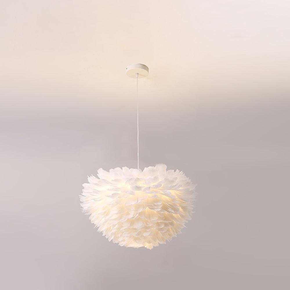 Goose Feathers Pendant Lamp - Blowlighting