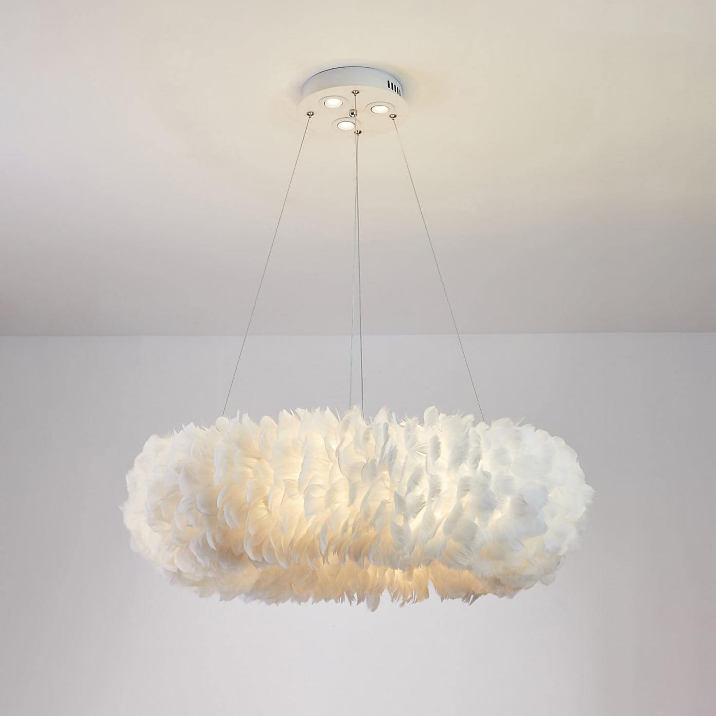 Goose Feathers Pendant Lamp - Blowlighting