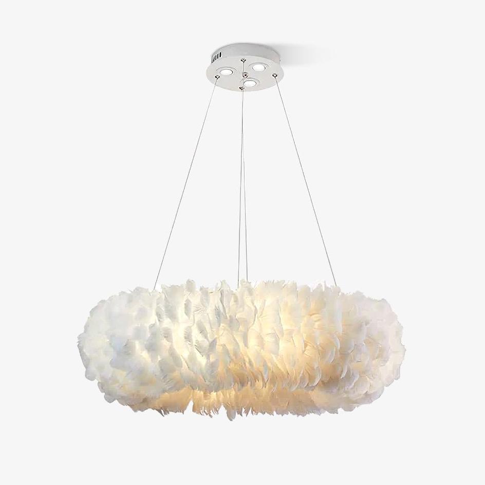 Goose Feathers Pendant Lamp - Blowlighting