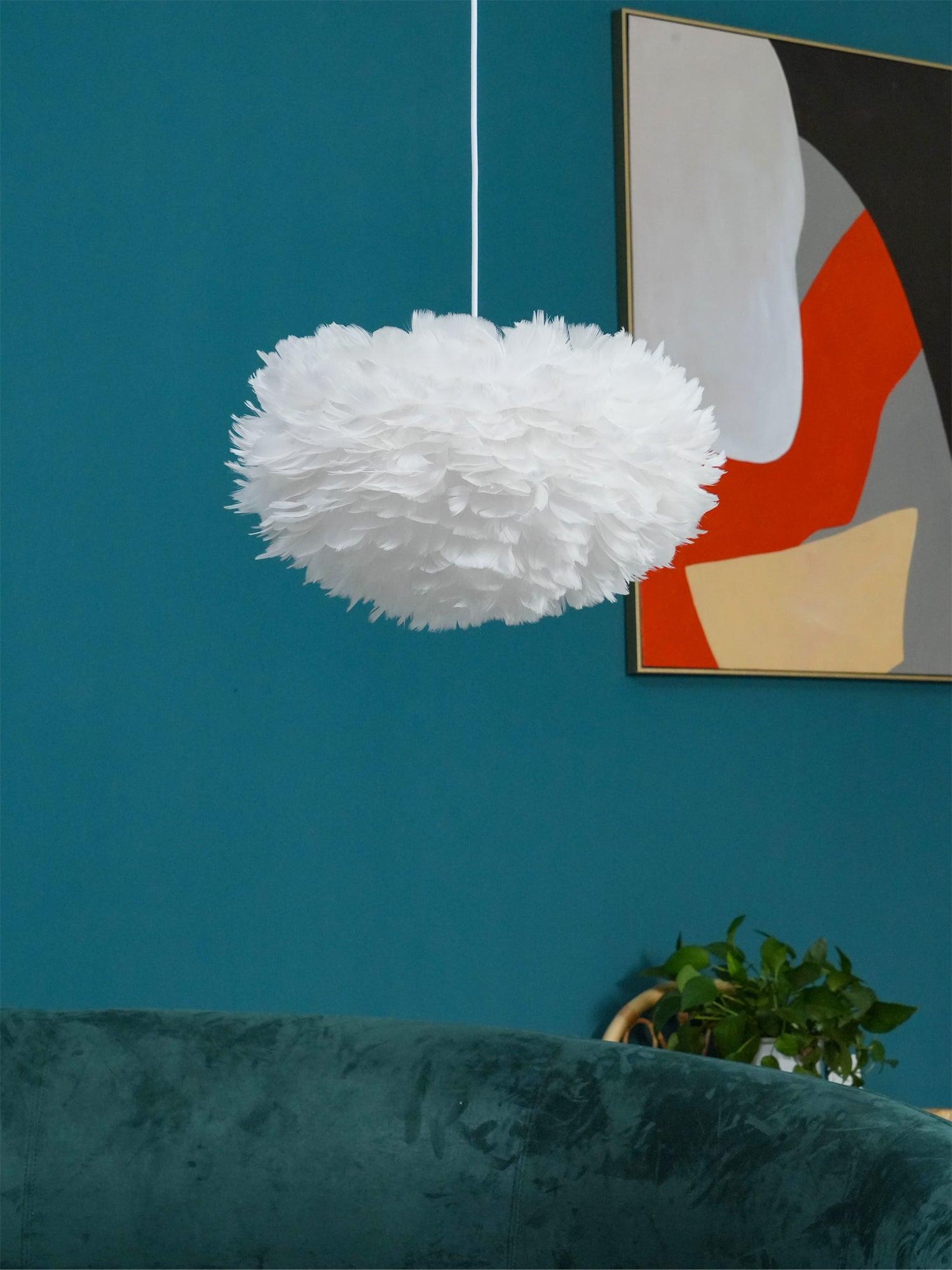 Goose Feathers Pendant Lamp - Blowlighting