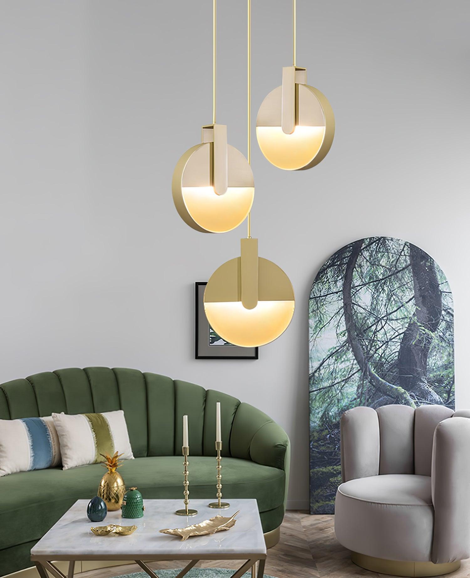 Gabriel Moderne Pendelleuchte aus Aluminium-Letslighting