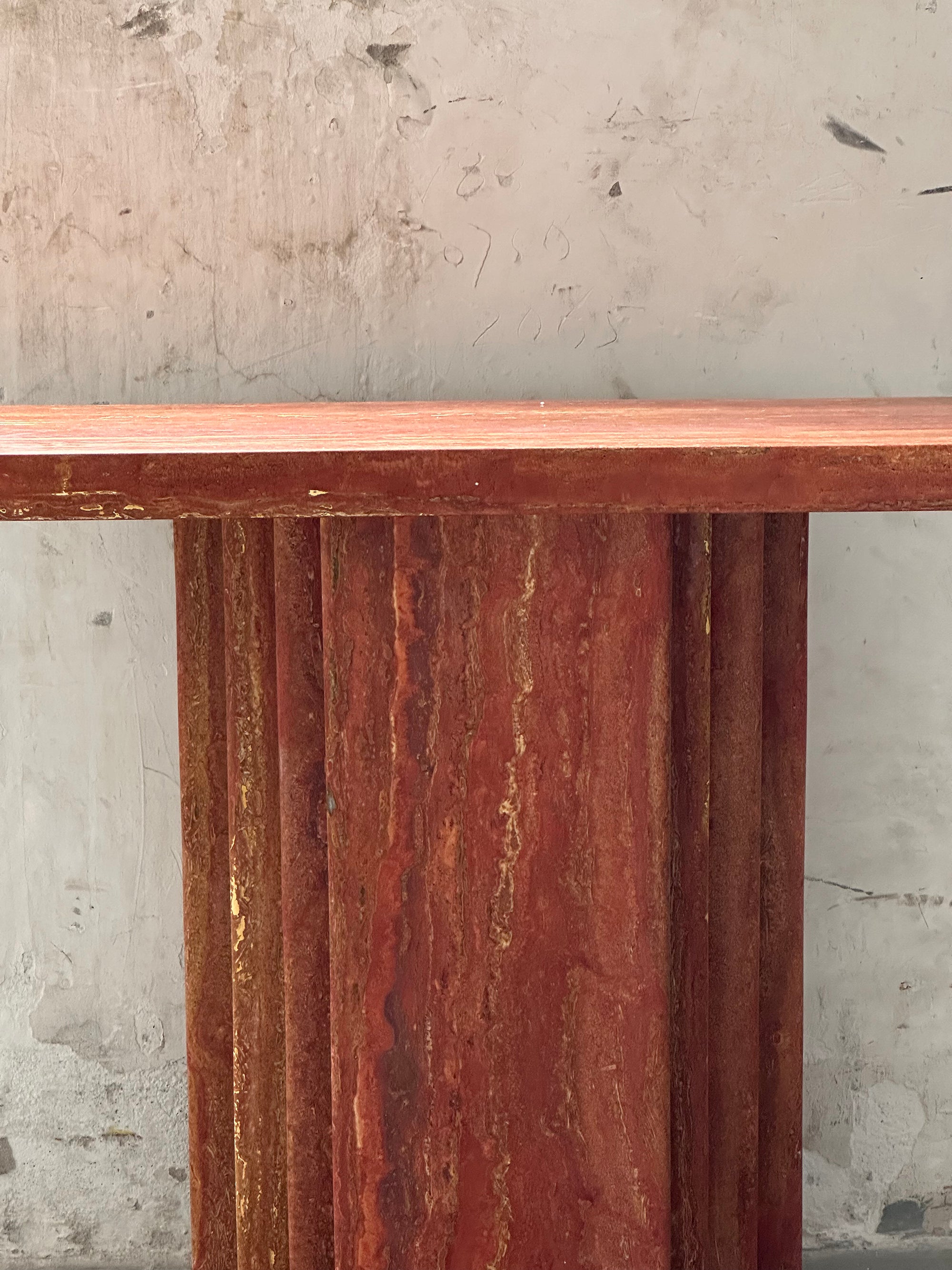 Epic Travertine Table - Letslighting