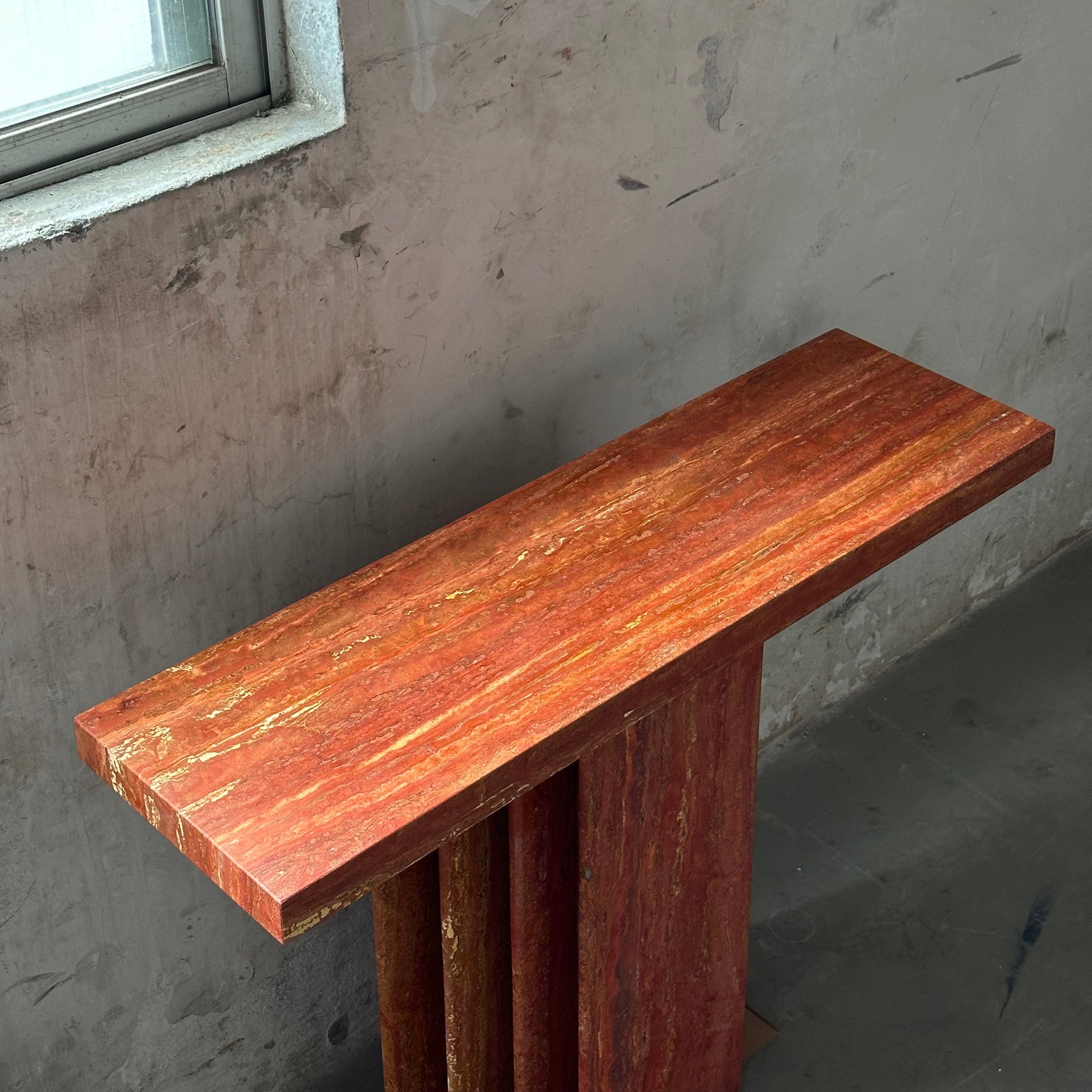 Epic Travertine Table - Letslighting