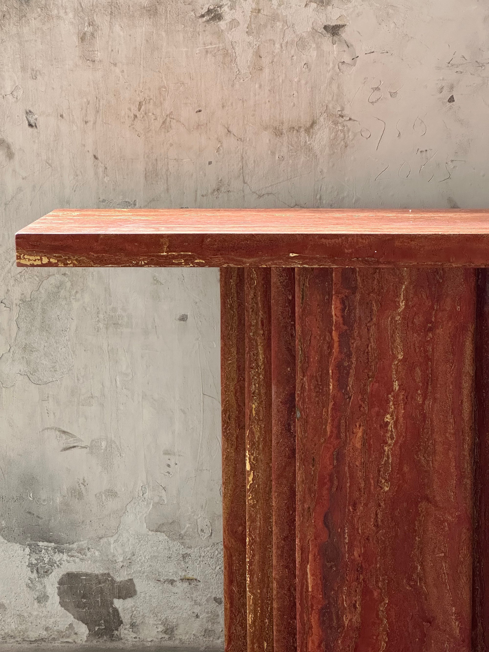 Epic Travertine Table - Letslighting