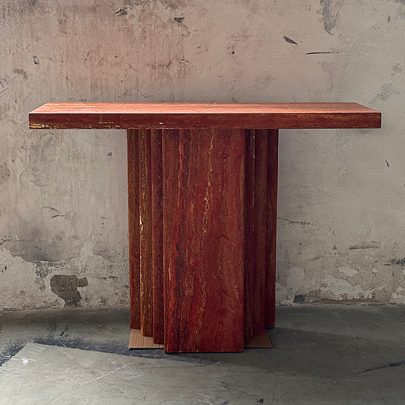 Epic Travertine Table - Letslighting