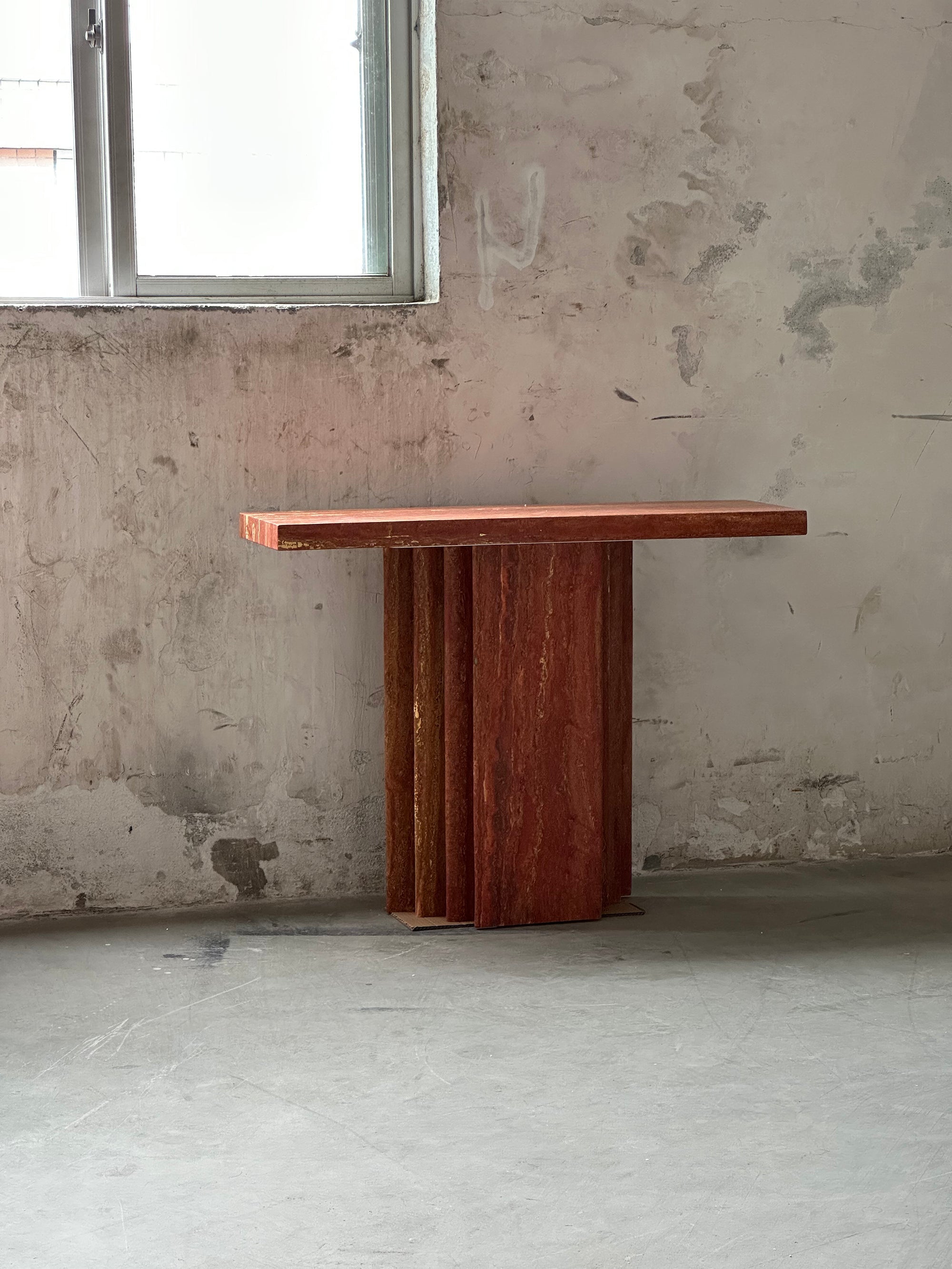 Epic Travertine Table - Letslighting