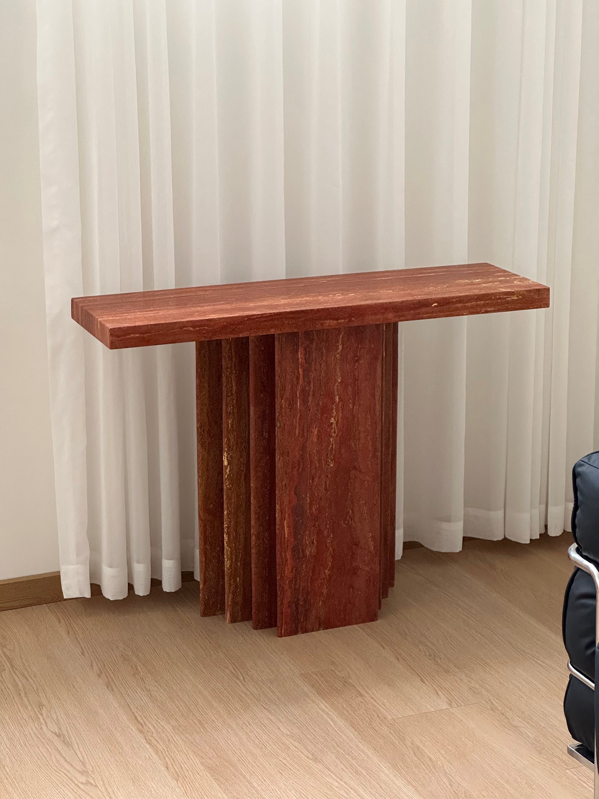 Epic Travertine Table - Letslighting