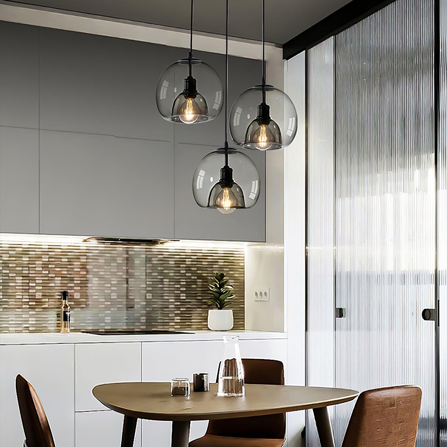 Zelirila Nordic Art Perlen Glas Pendelleuchte-Letslighting
