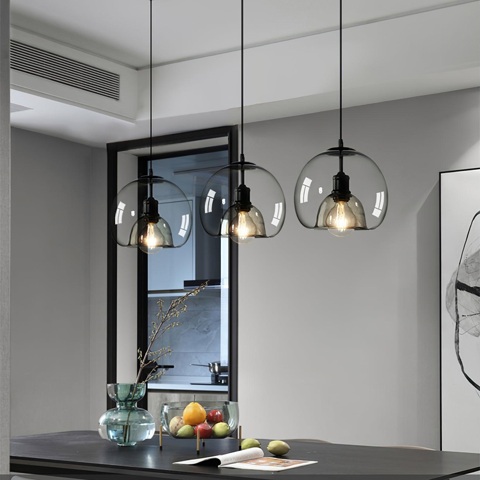 Zelirila Nordic Art Perlen Glas Pendelleuchte-Letslighting