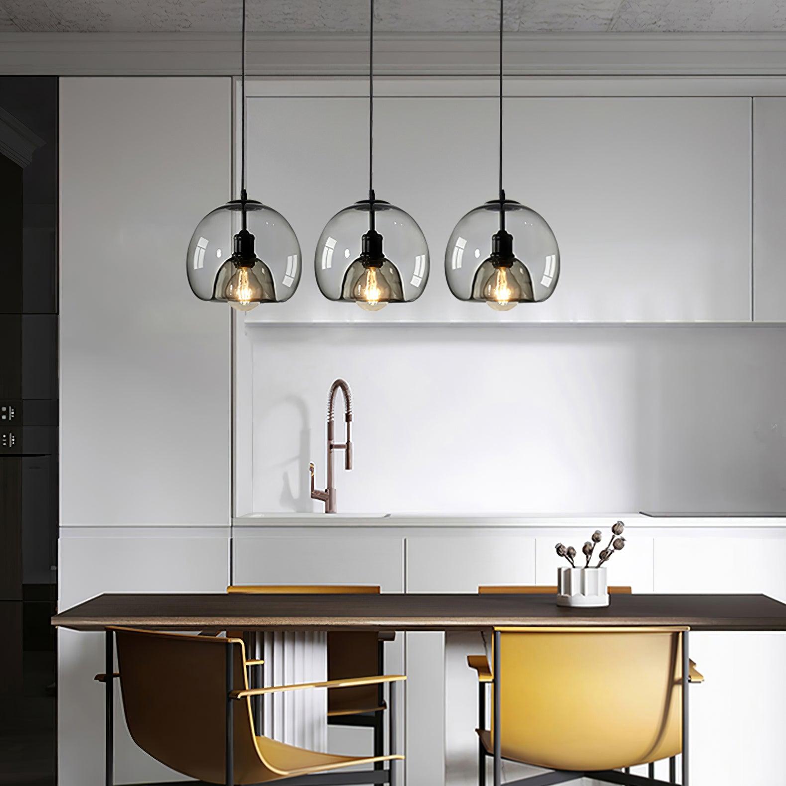 Zelirila Nordic Art Perlen Glas Pendelleuchte-Letslighting