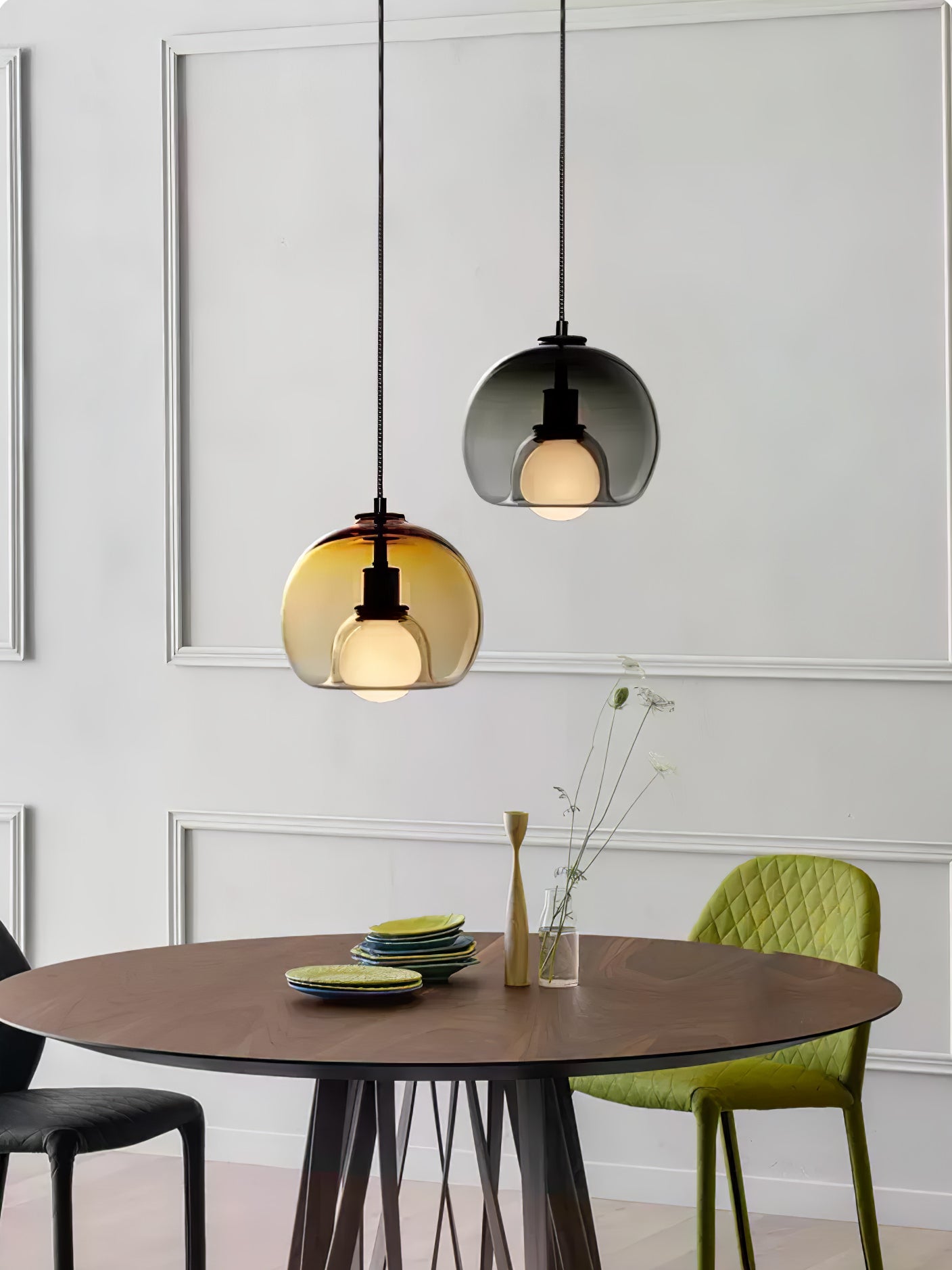 Neritha Glas Zeitgenössisch Pendelleuchte-Letslighting