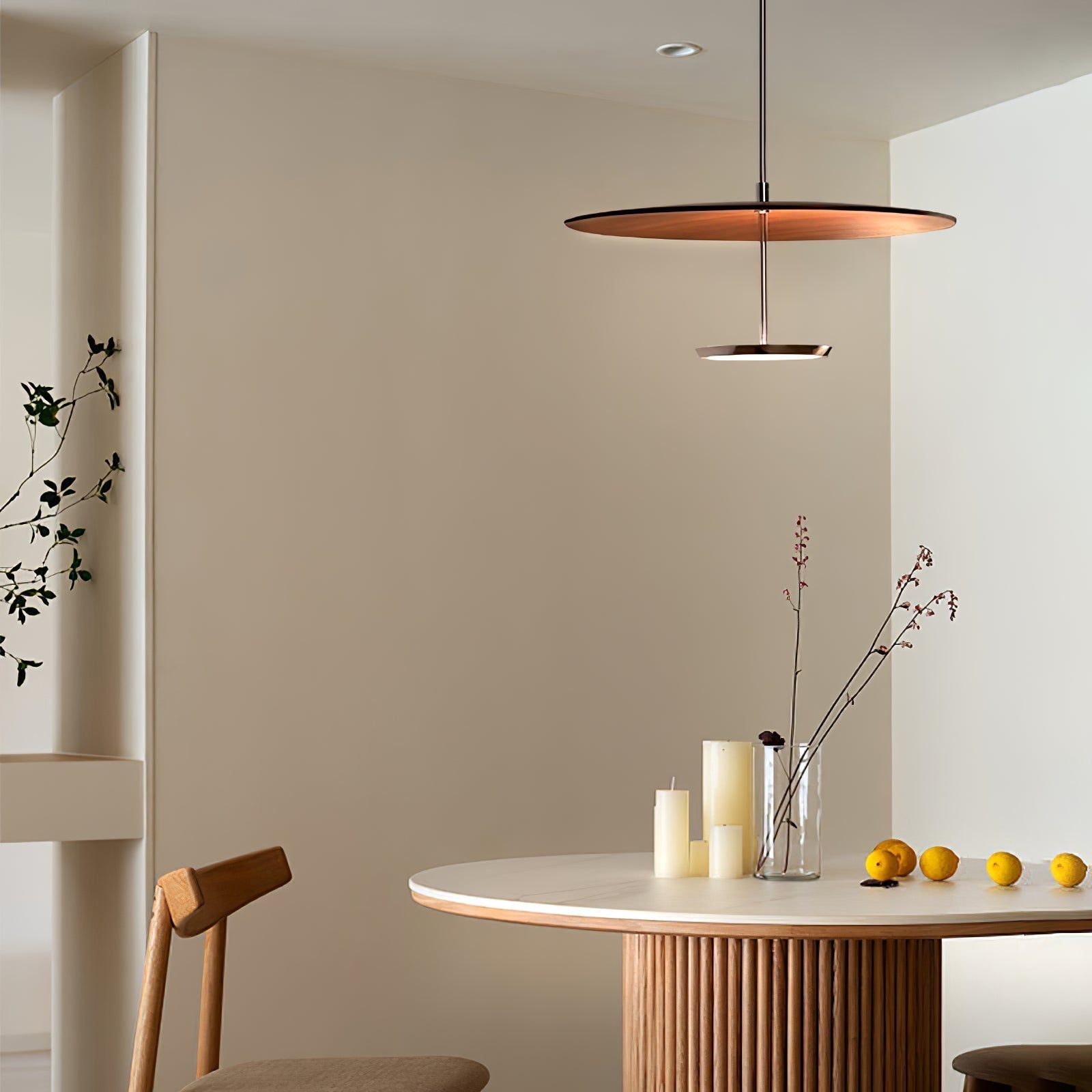 Myphaos Modern Minimalistisch Scheibe Pendelleuchte-Letslighting