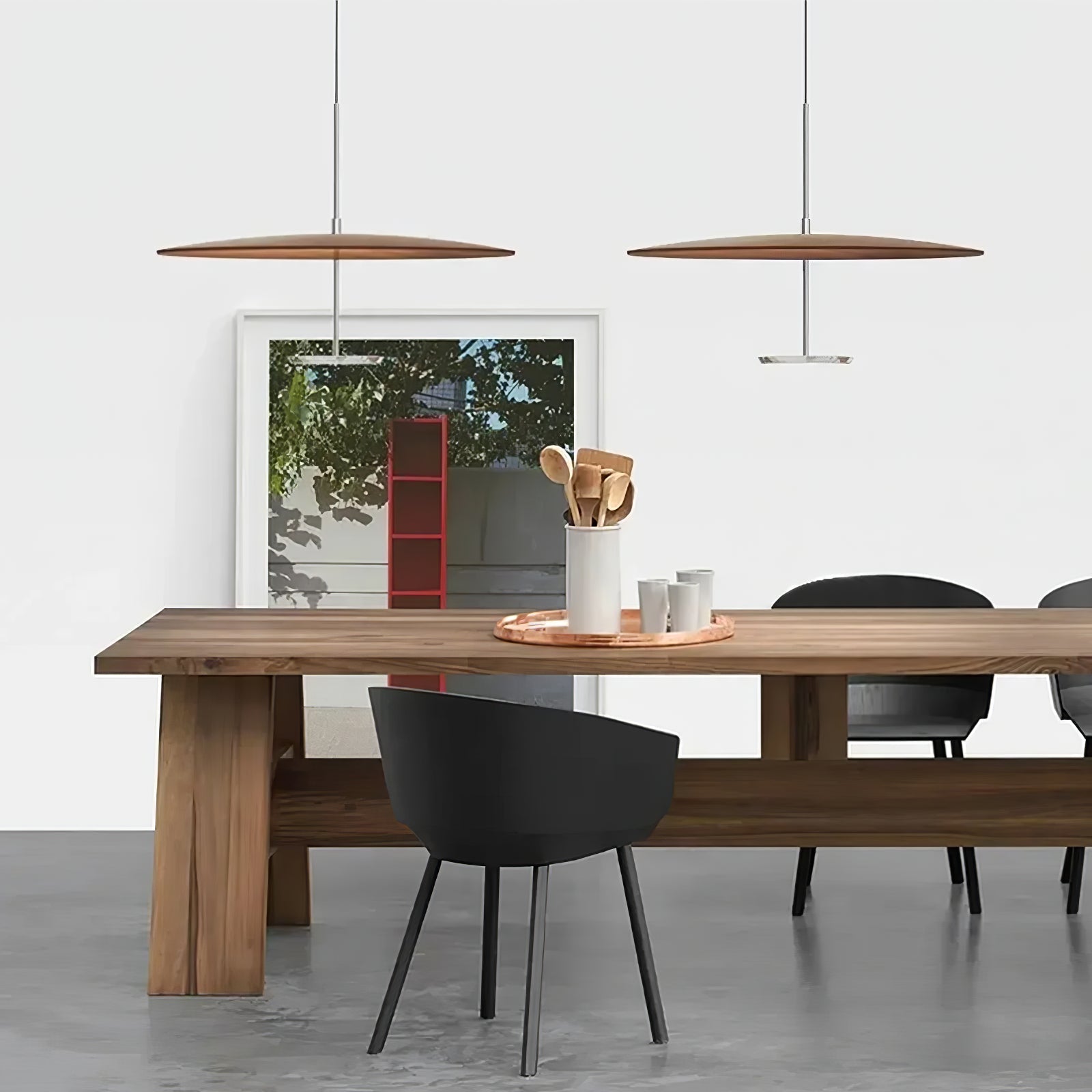 Myphaos Modern Minimalistisch Scheibe Pendelleuchte-Letslighting