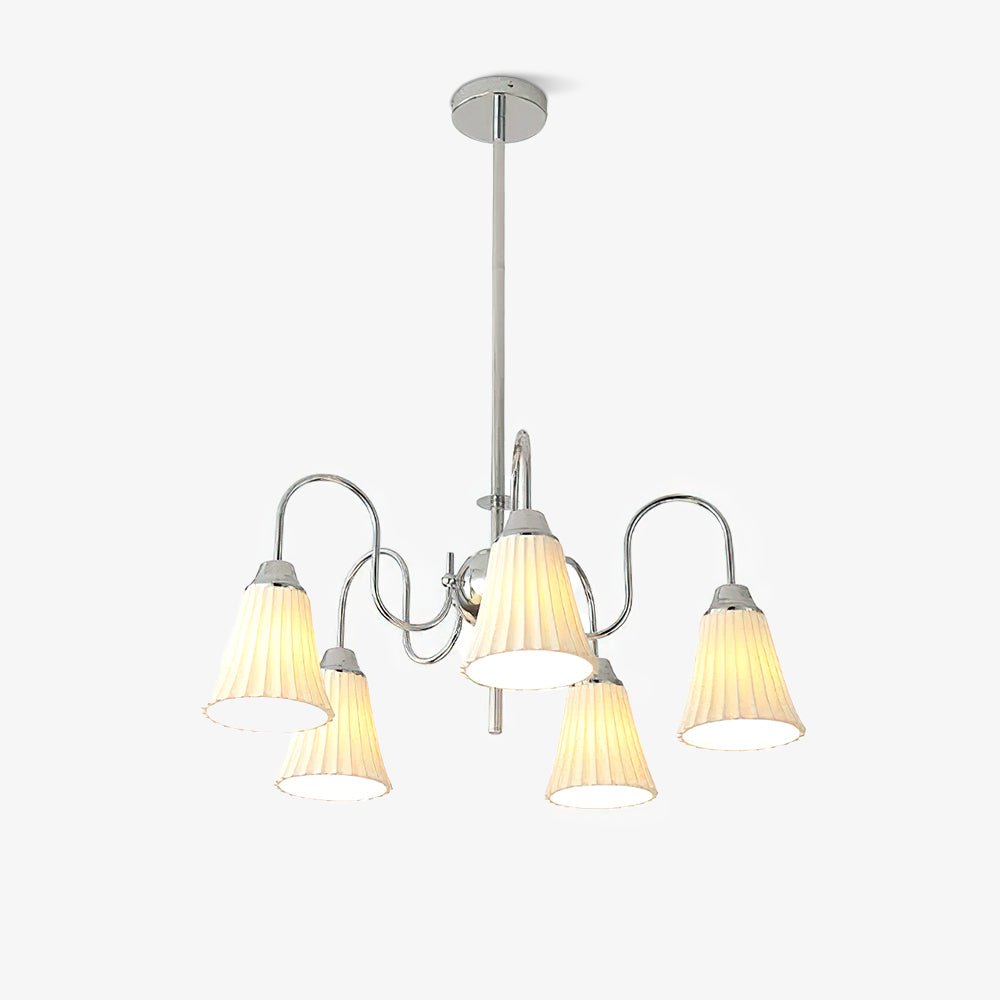 Lustra Kronleuchter Esther Keramik Gefeilt Modern-Letslighting