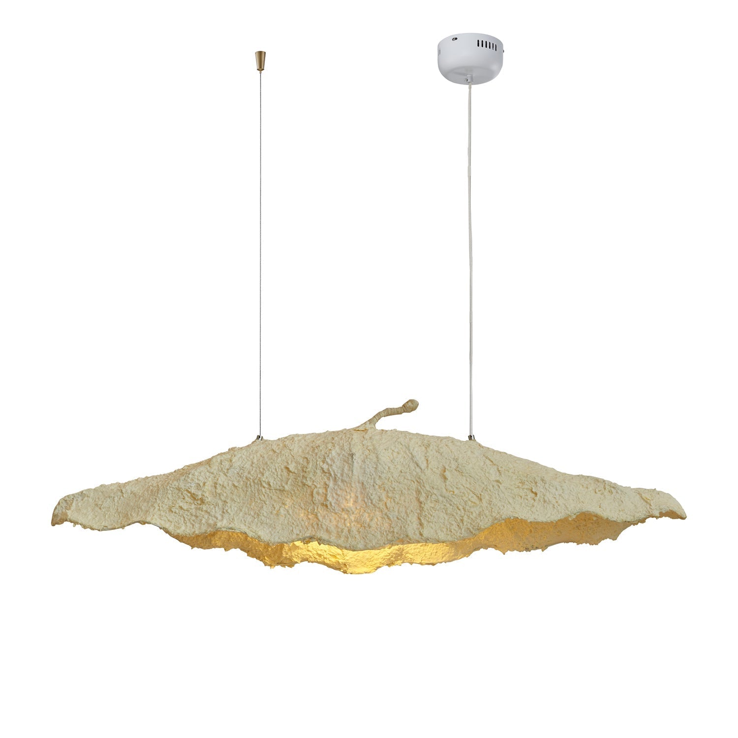 Altalis Artisanal Paper Pulp Pendant Light - Blowlighting