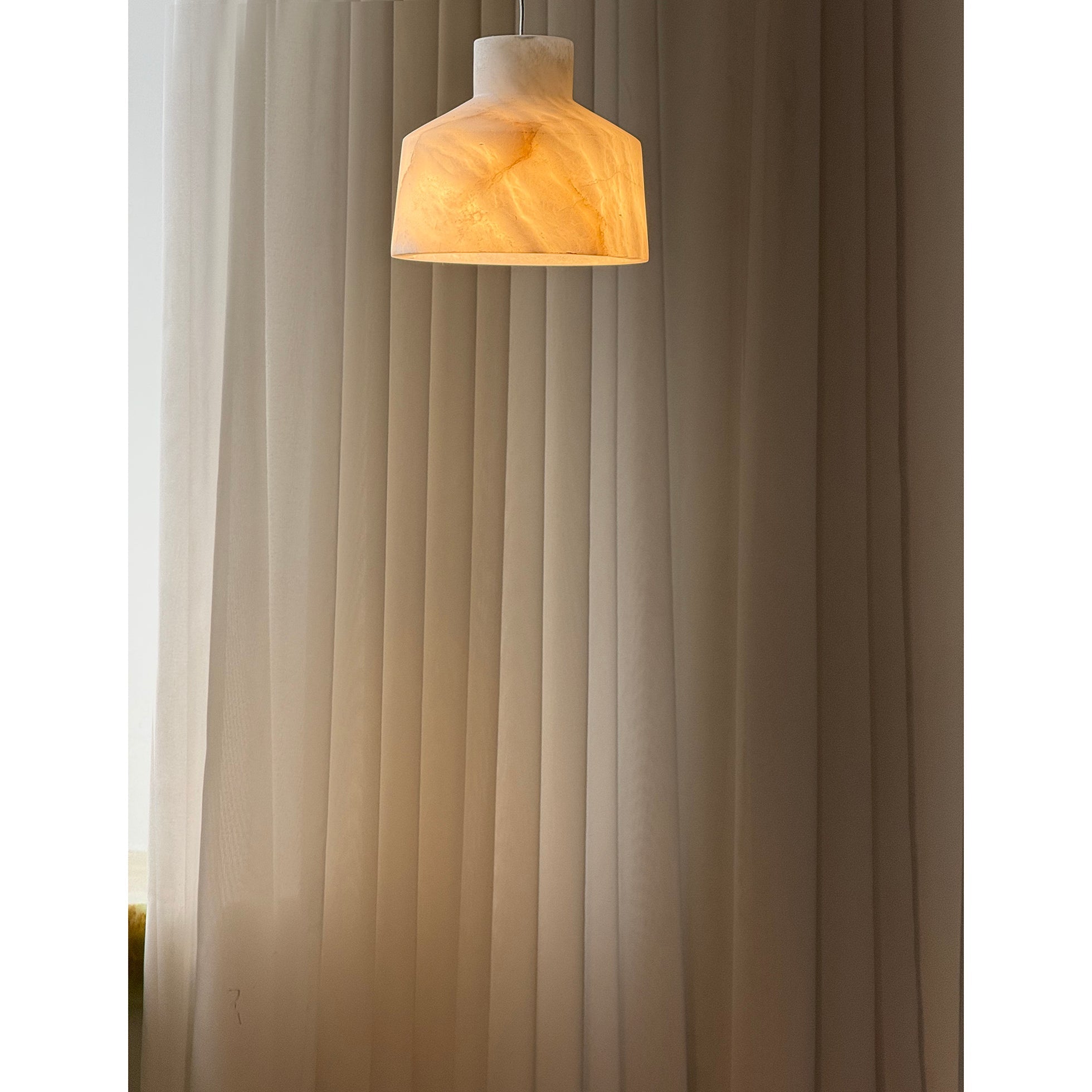 Aursore Modern Minimalist Alabaster Pendant Lamp - Letslighting