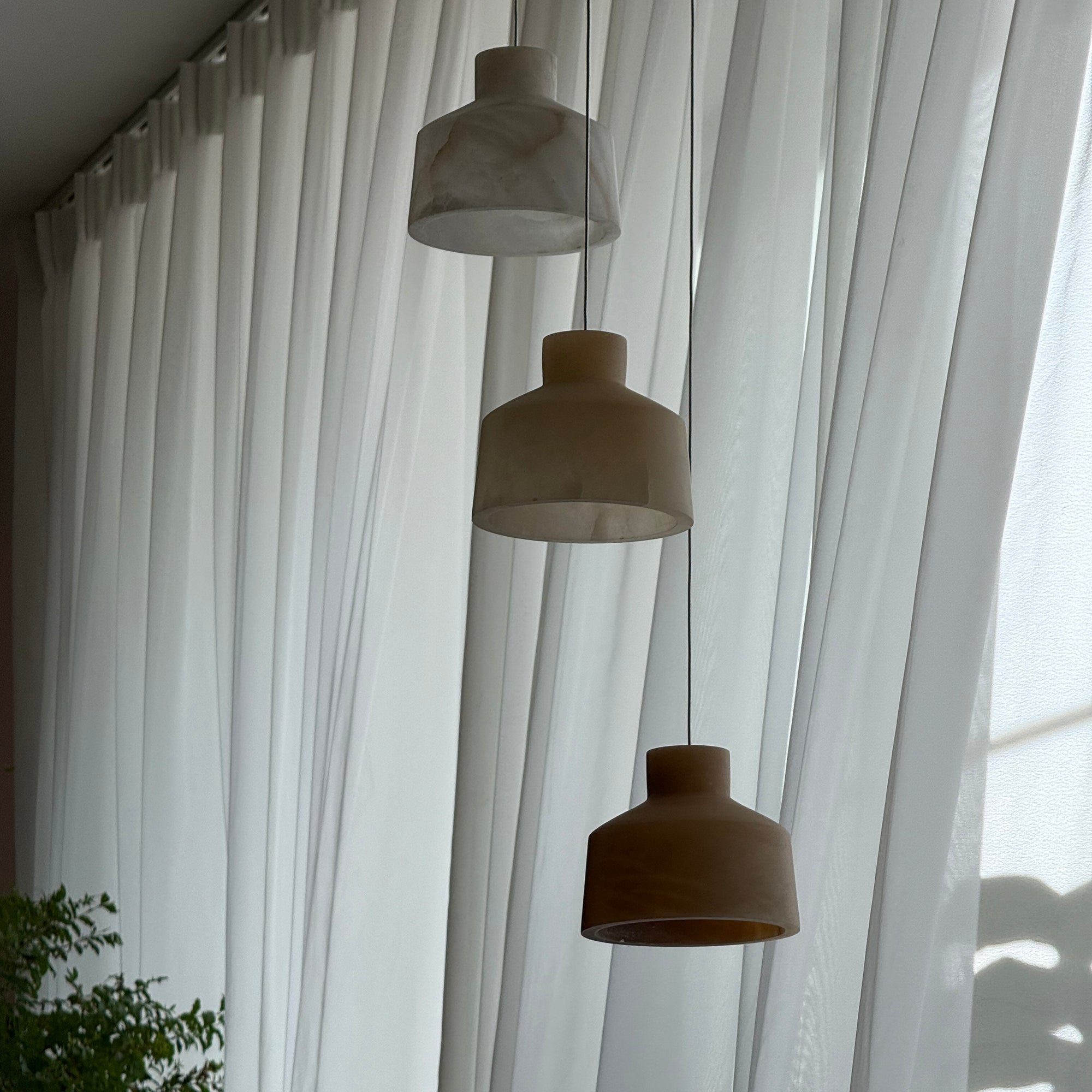 Aursore Modern Minimalist Alabaster Pendant Lamp - Letslighting