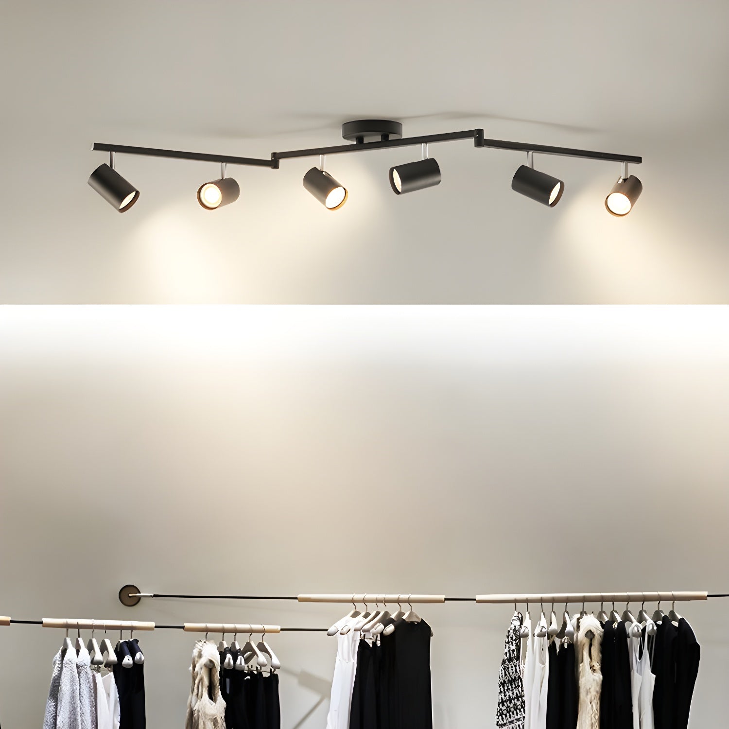 Quadra Moderne Deckenleuchte aus Aluminium-Letslighting