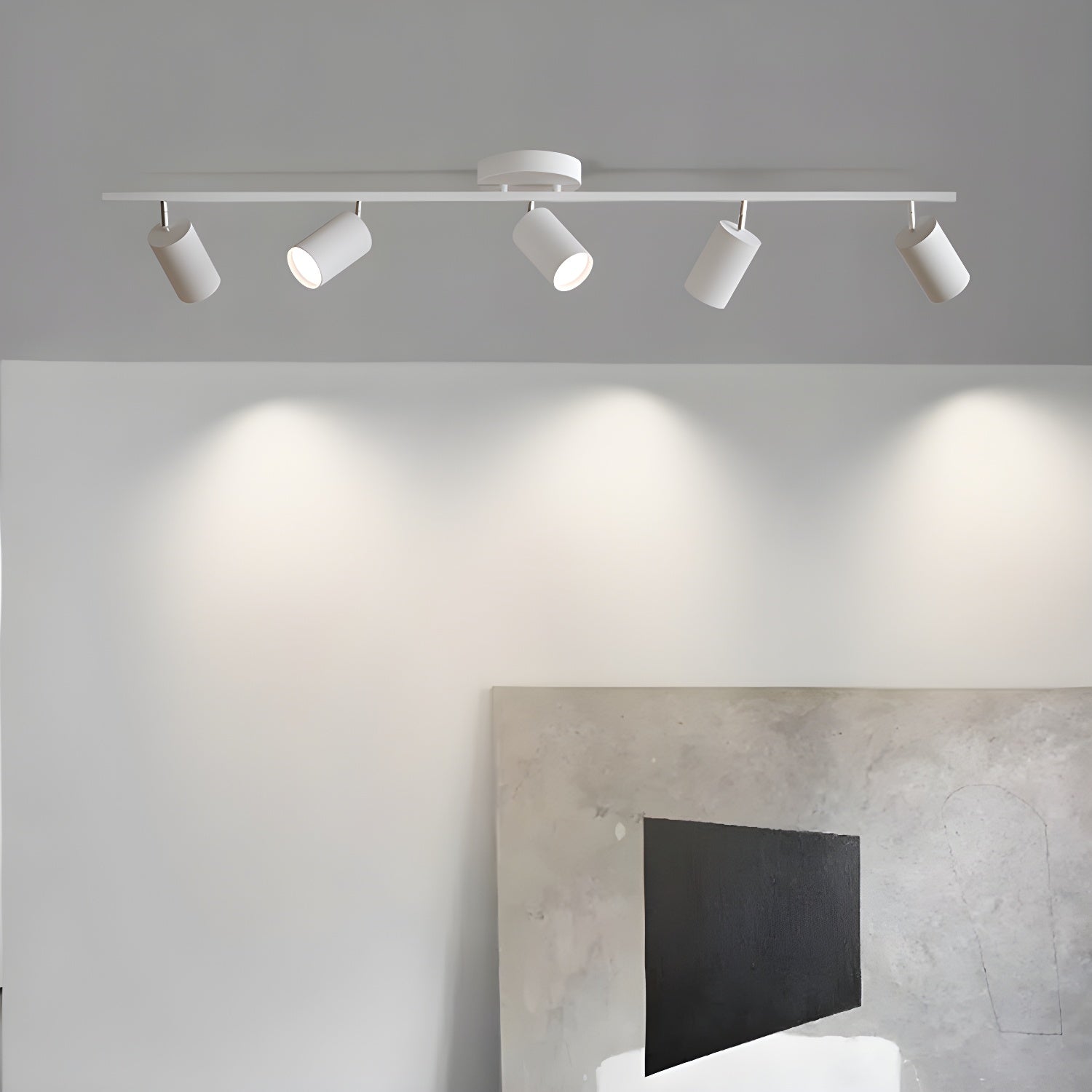 Quadra Moderne Deckenleuchte aus Aluminium-Letslighting