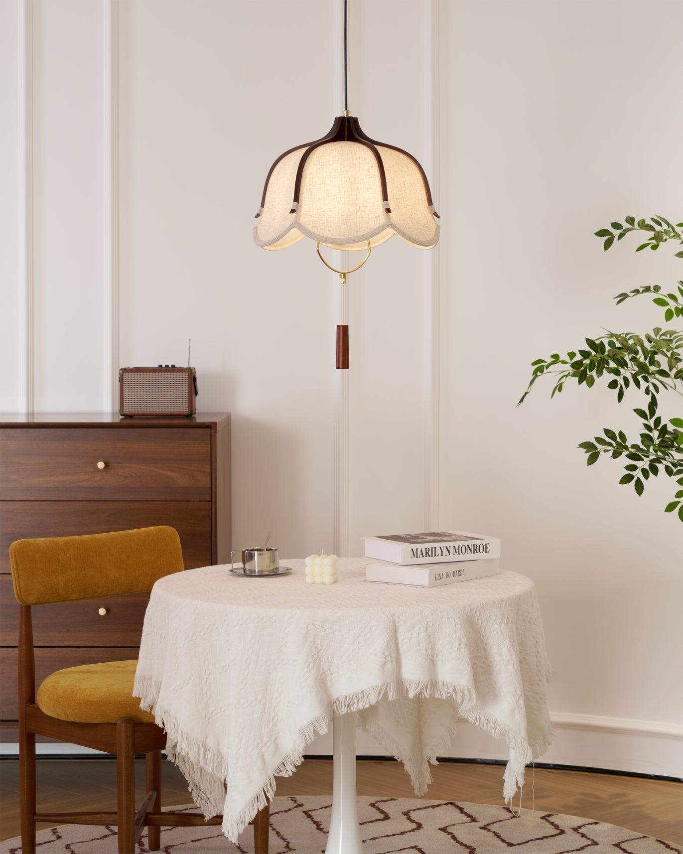Lustra Pendelleuchte Laterne Modern Stoff-Letslighting