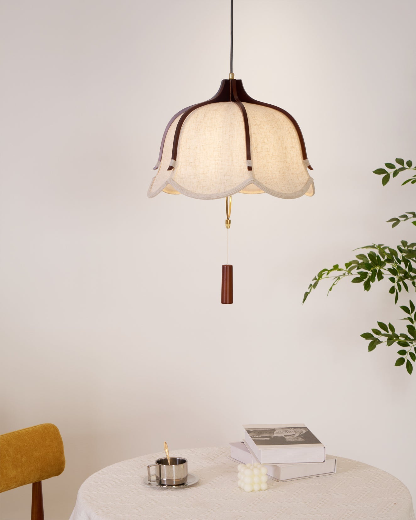 Lustra Pendelleuchte Laterne Modern Stoff-Letslighting