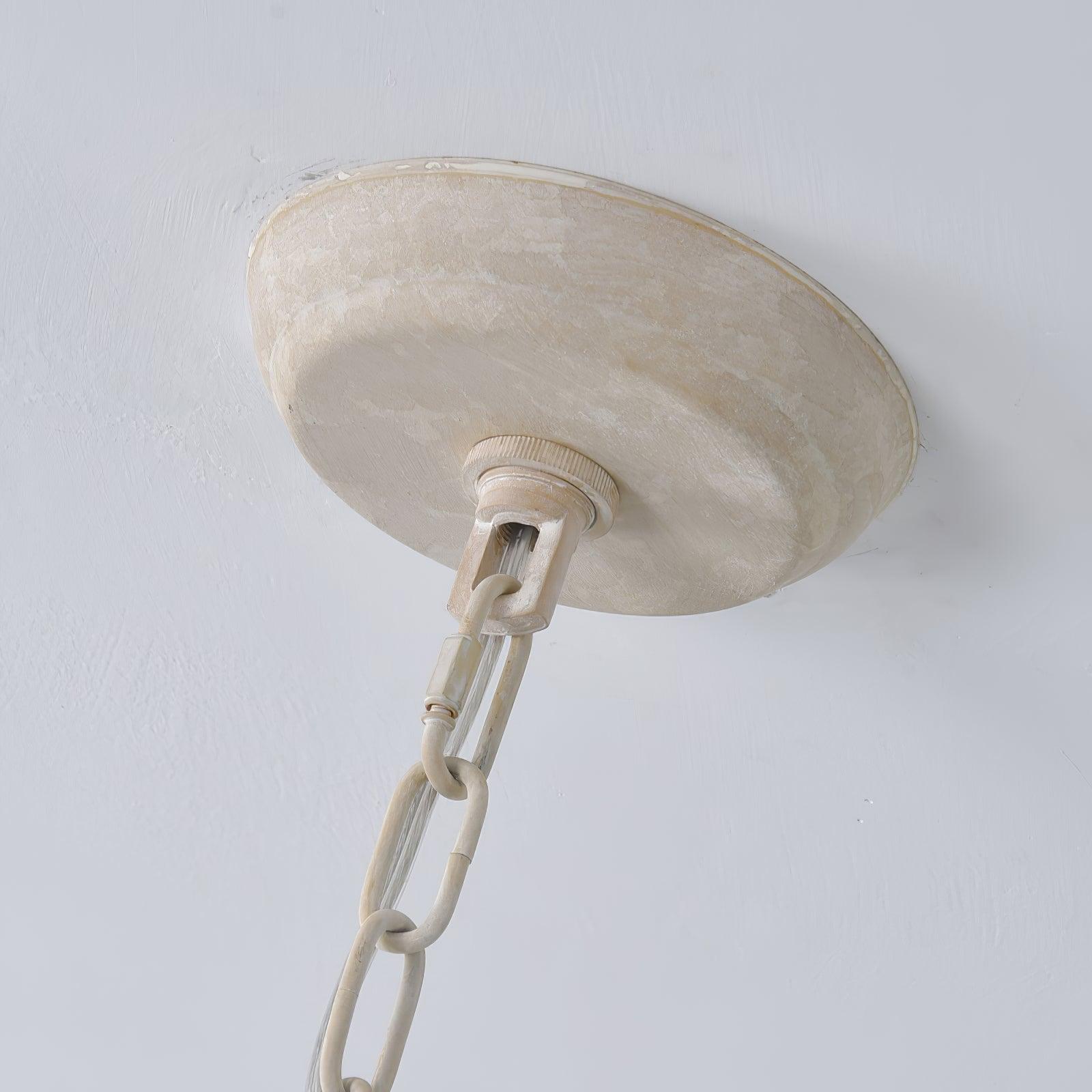 Thalien Holz Glam Pendelleuchte-Letslighting