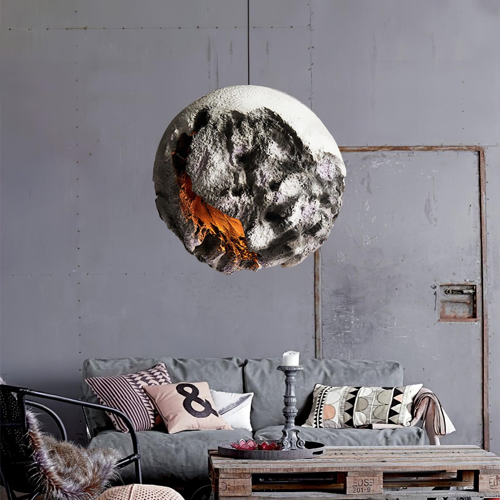Ilphaara Irregular Planet Kunststoff-Pendelleuchte-Letslighting