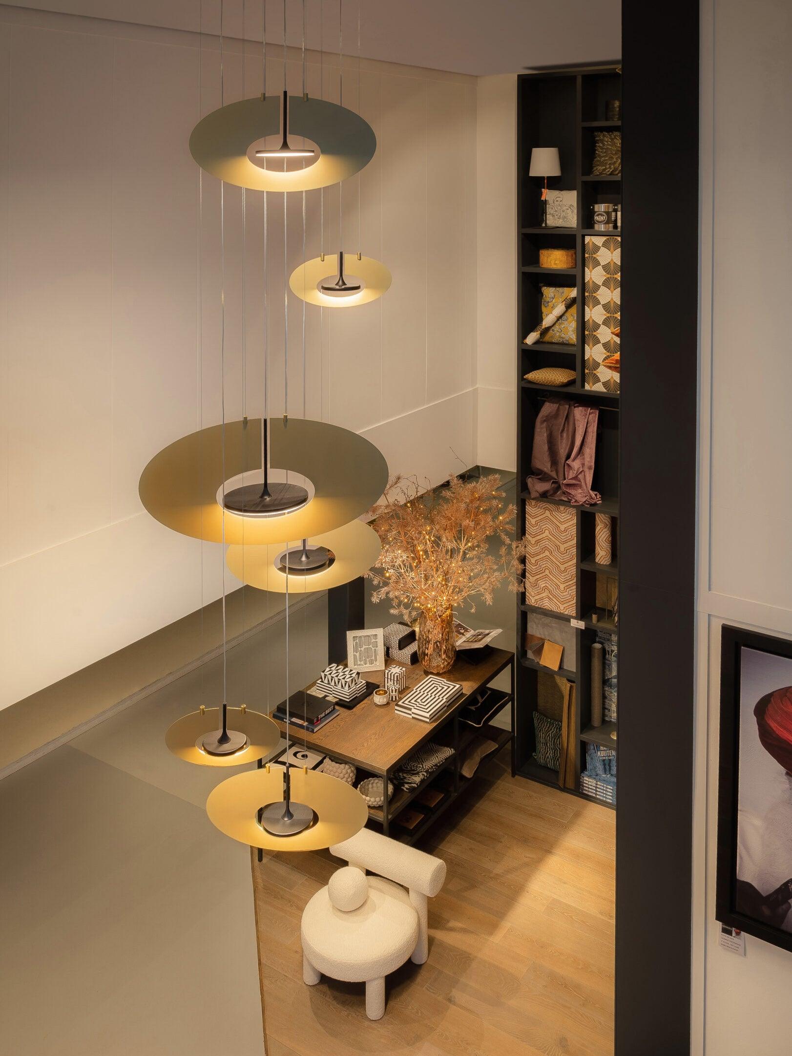 Solara Pendelleuchte Oval Ring Geometrisch-Letslighting