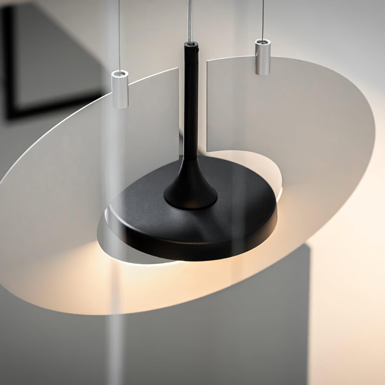 Solara Pendelleuchte Oval Ring Geometrisch-Letslighting