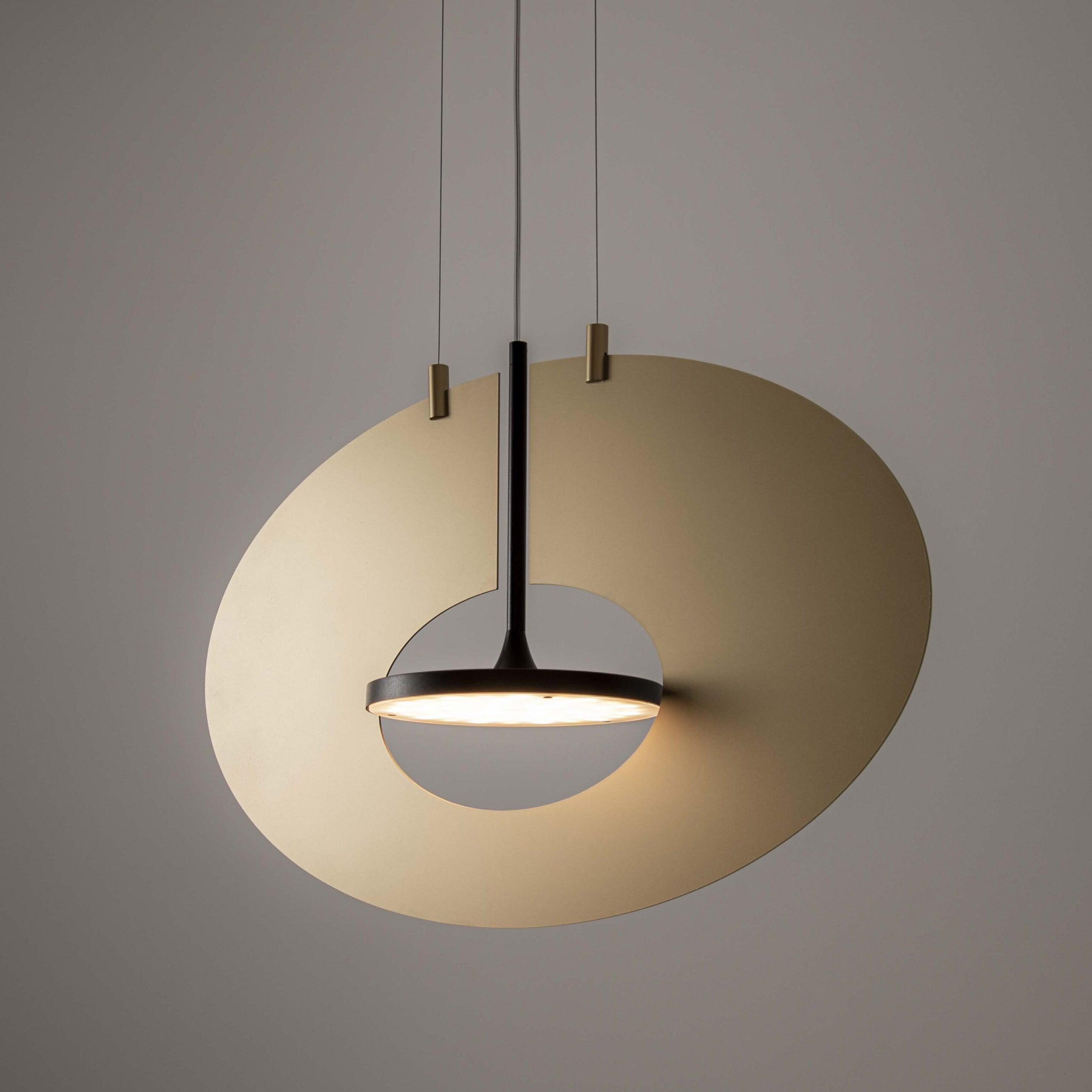 Solara Pendelleuchte Oval Ring Geometrisch-Letslighting