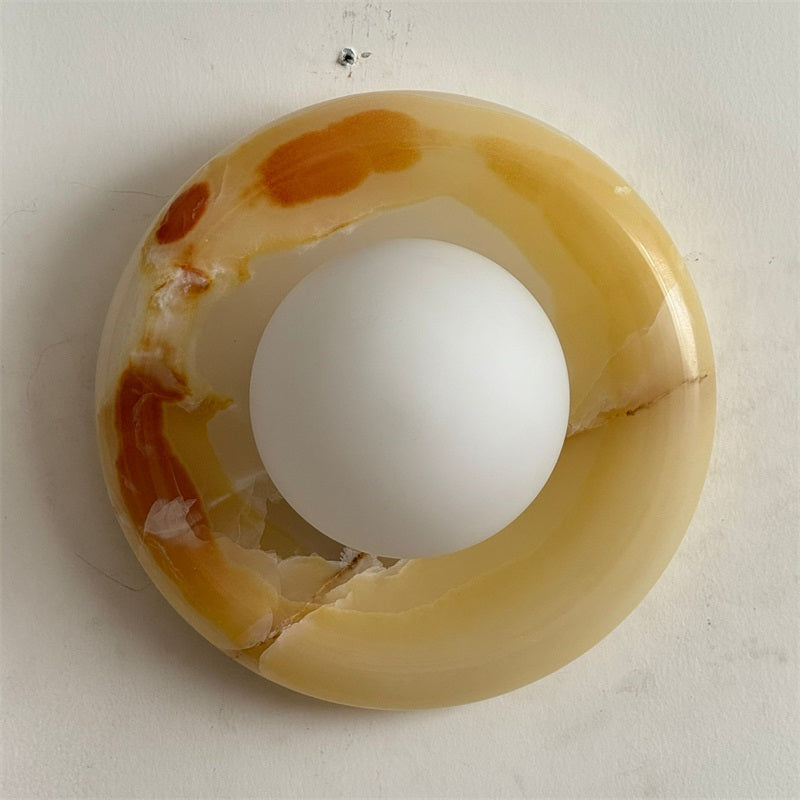 Vivina Cyan Jade Wandleuchte-Letslighting