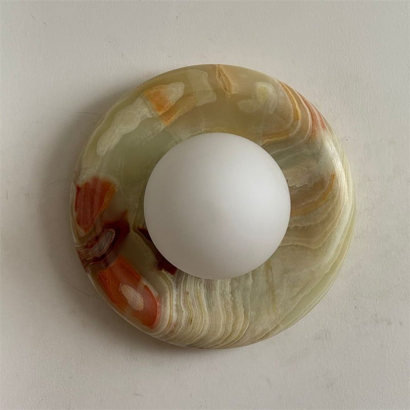 Vivina Cyan Jade Wandleuchte-Letslighting