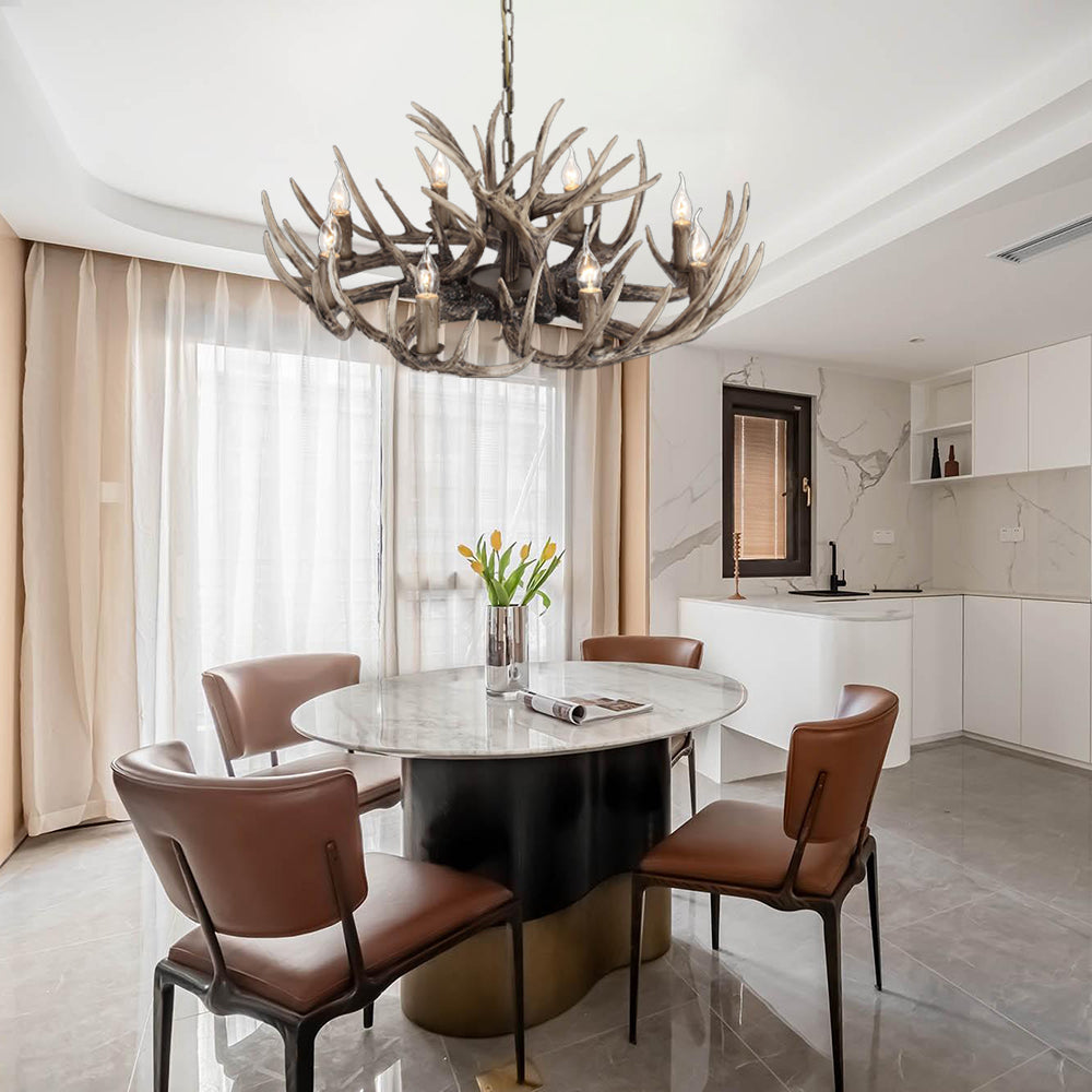 Silva Nordic LED Pendelleuchte Holz Metall Bar/Esszimmer/Wohnzimmer