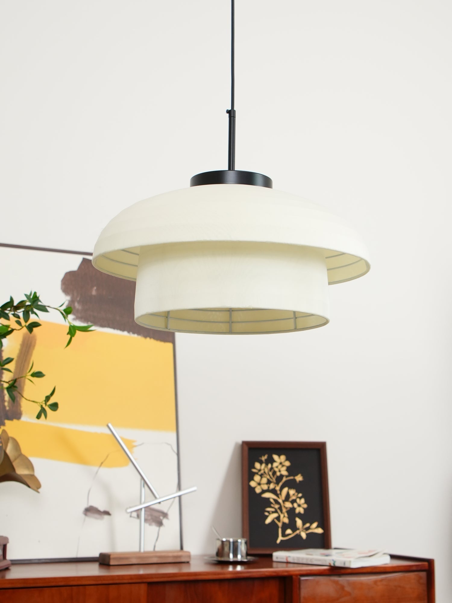 Tavirce Künstlerische Stoff Pendelleuchte-Letslighting