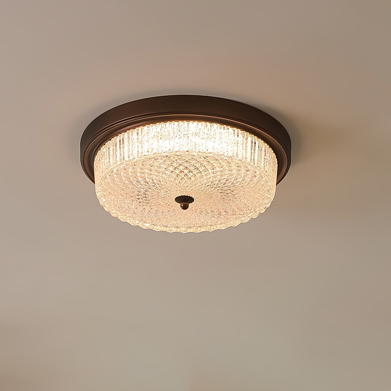 Ilsolen Nordisch Kunst Klassisch Glas Deckenleuchte-Letslighting