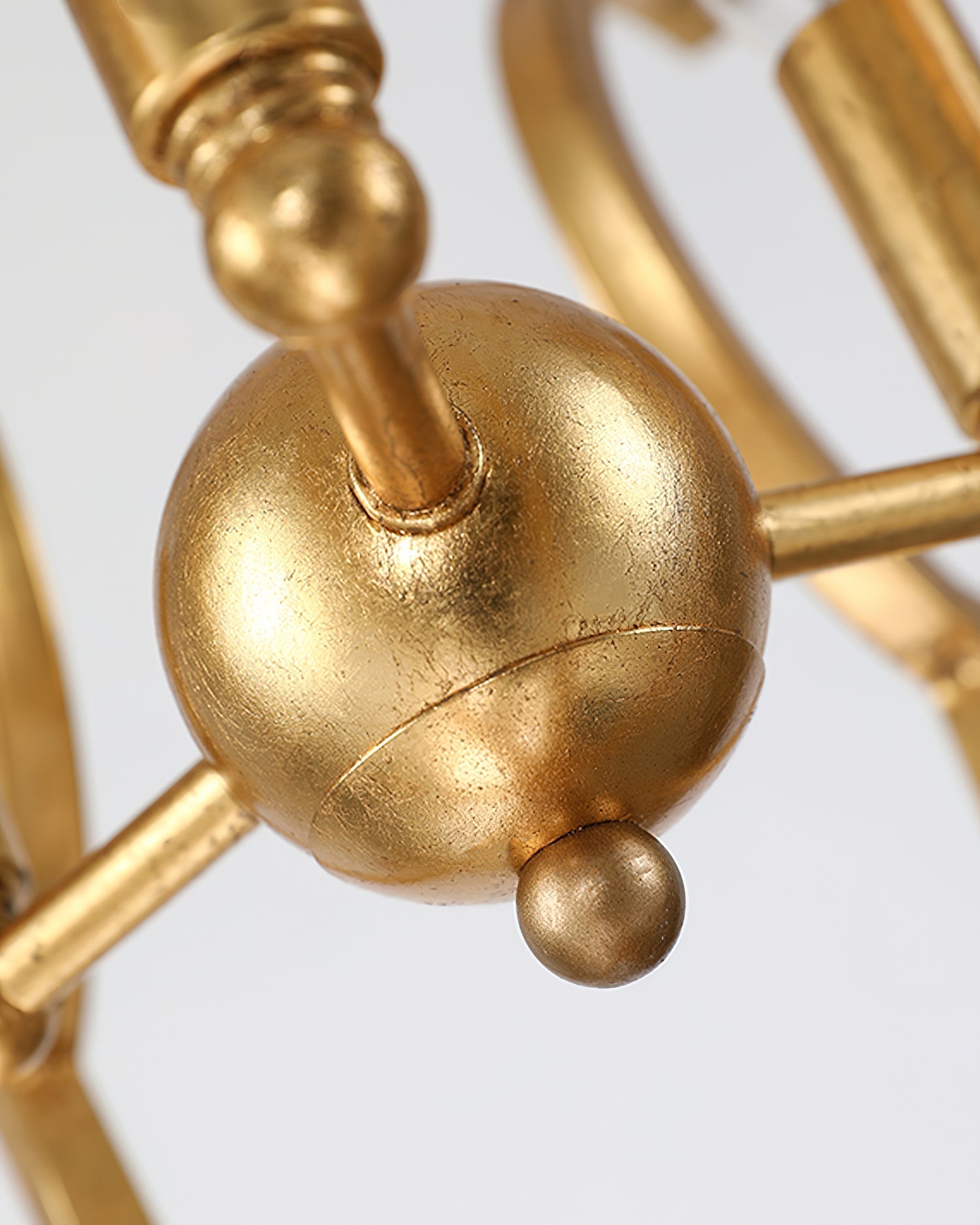 Lustra Kronleuchter Gold Laterne Rahmen-Letslighting