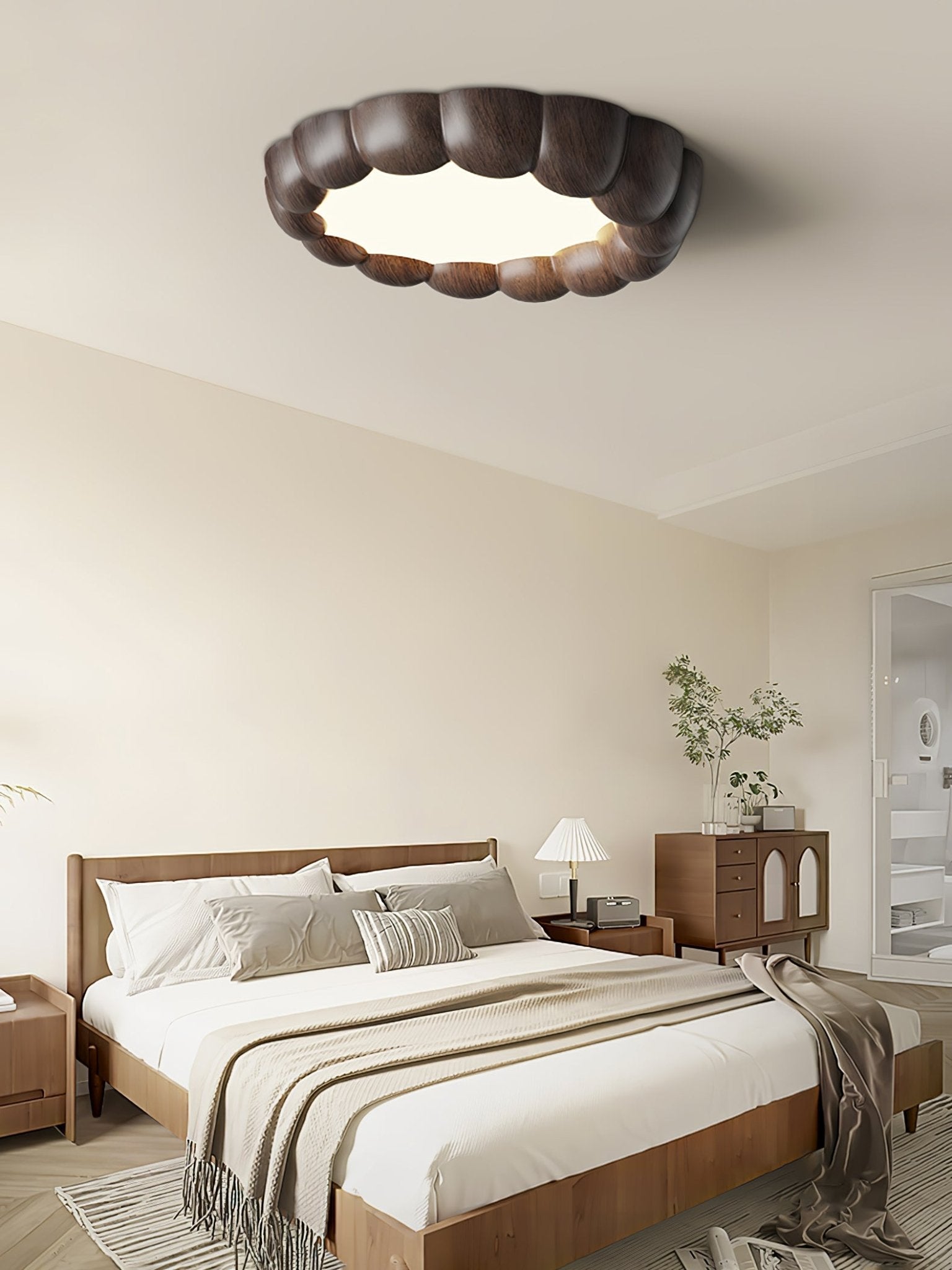 Eraeiel Traditionell Eleganz Ripple Deckenleuchte-Letslighting