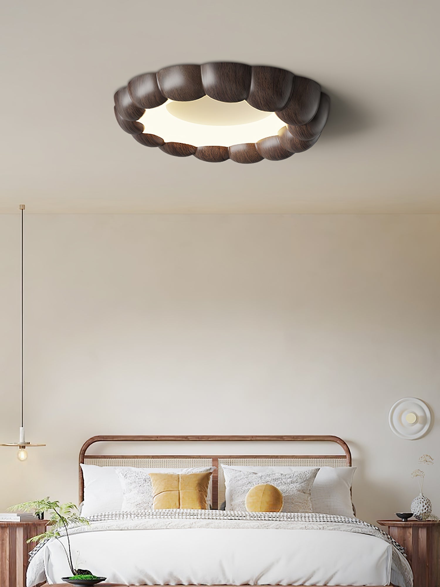 Eraeiel Traditionell Eleganz Ripple Deckenleuchte-Letslighting