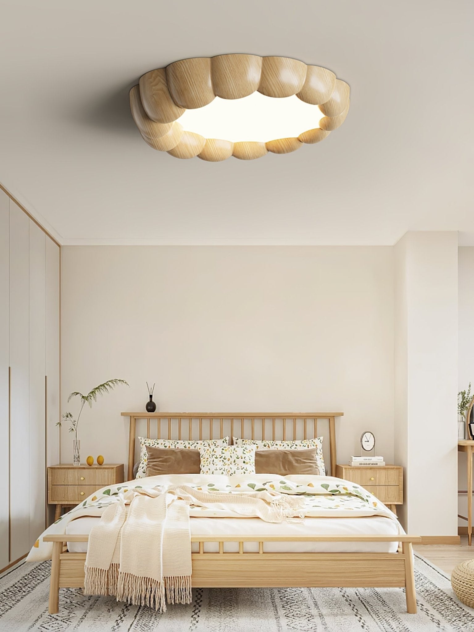 Eraeiel Traditionell Eleganz Ripple Deckenleuchte-Letslighting