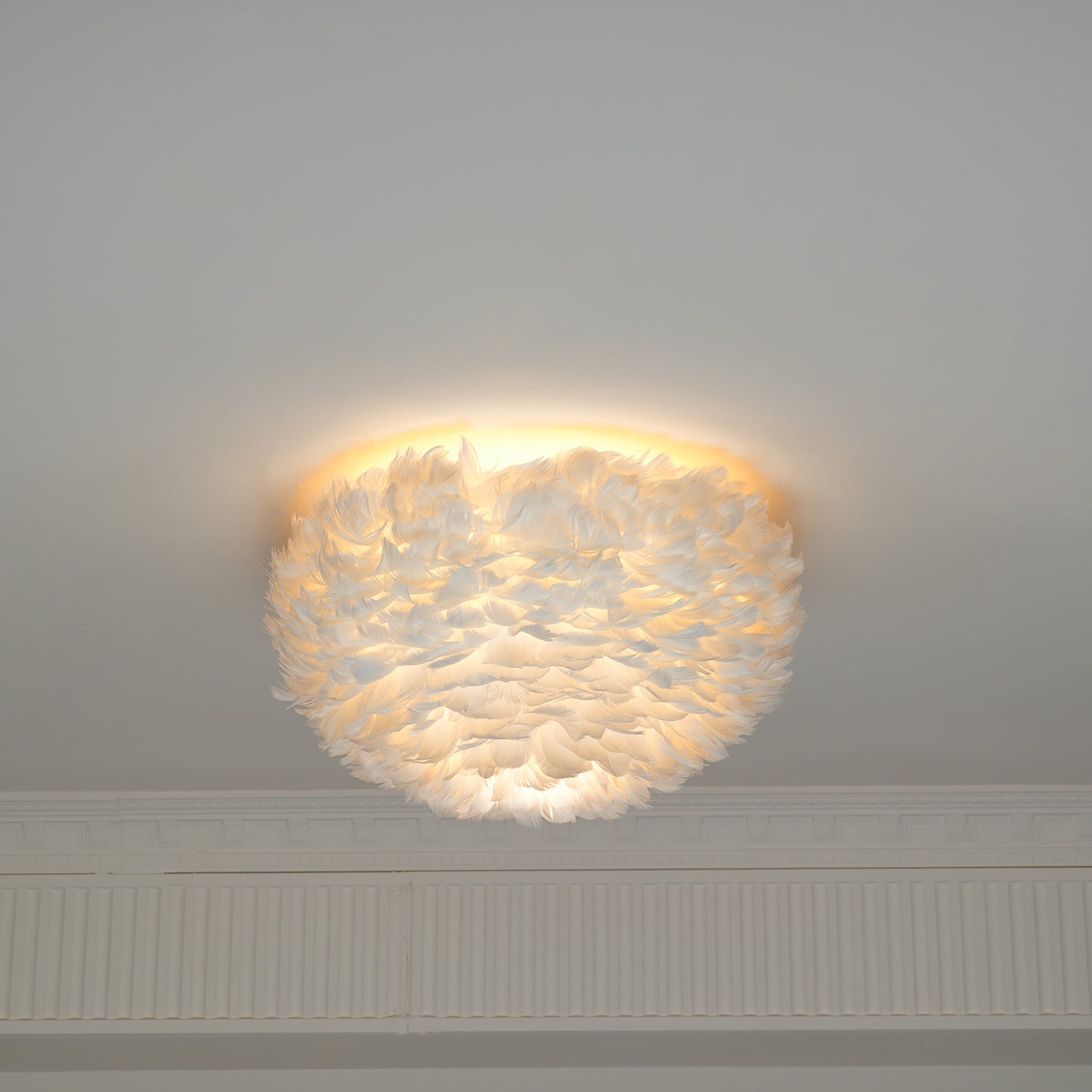 Zalore Premium Nordisch Kunst Gefiedert Deckenleuchte-Letslighting