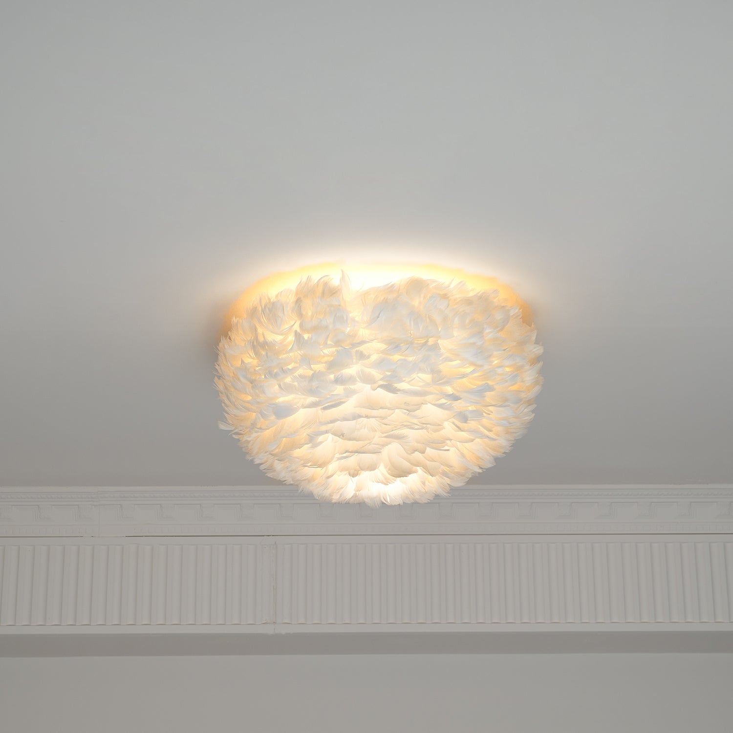 Zalore Premium Nordisch Kunst Gefiedert Deckenleuchte-Letslighting