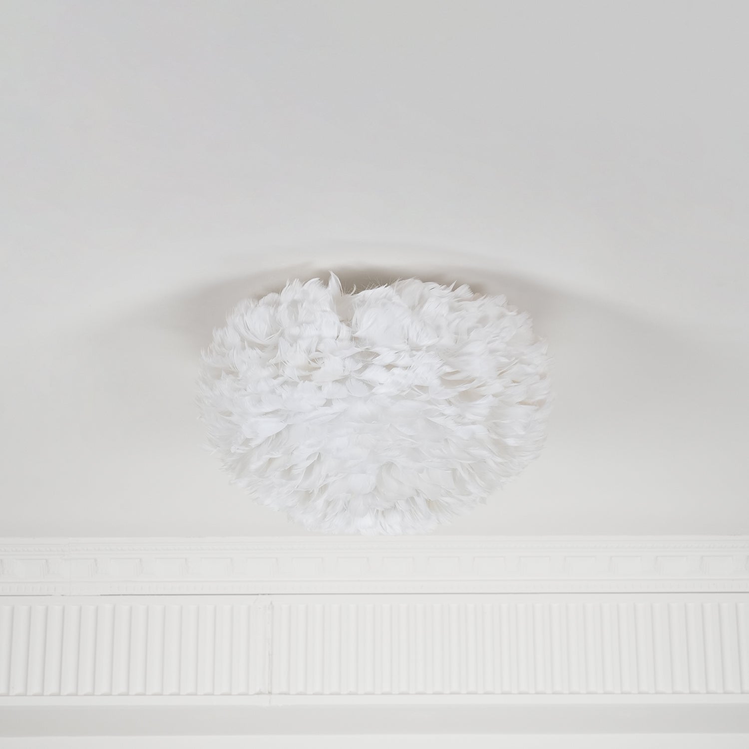 Zalore Premium Nordisch Kunst Gefiedert Deckenleuchte-Letslighting