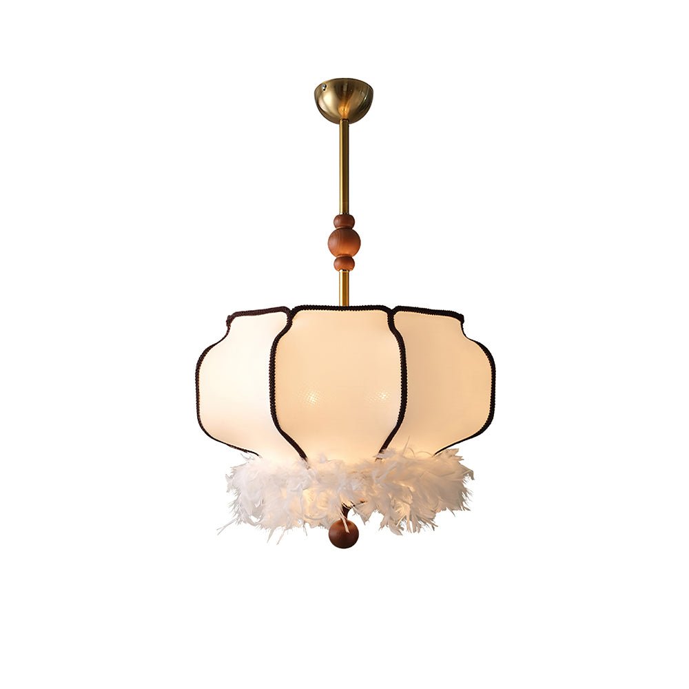 Grace Luxus Stoff Pendelleuchte Leuchte-Letslighting