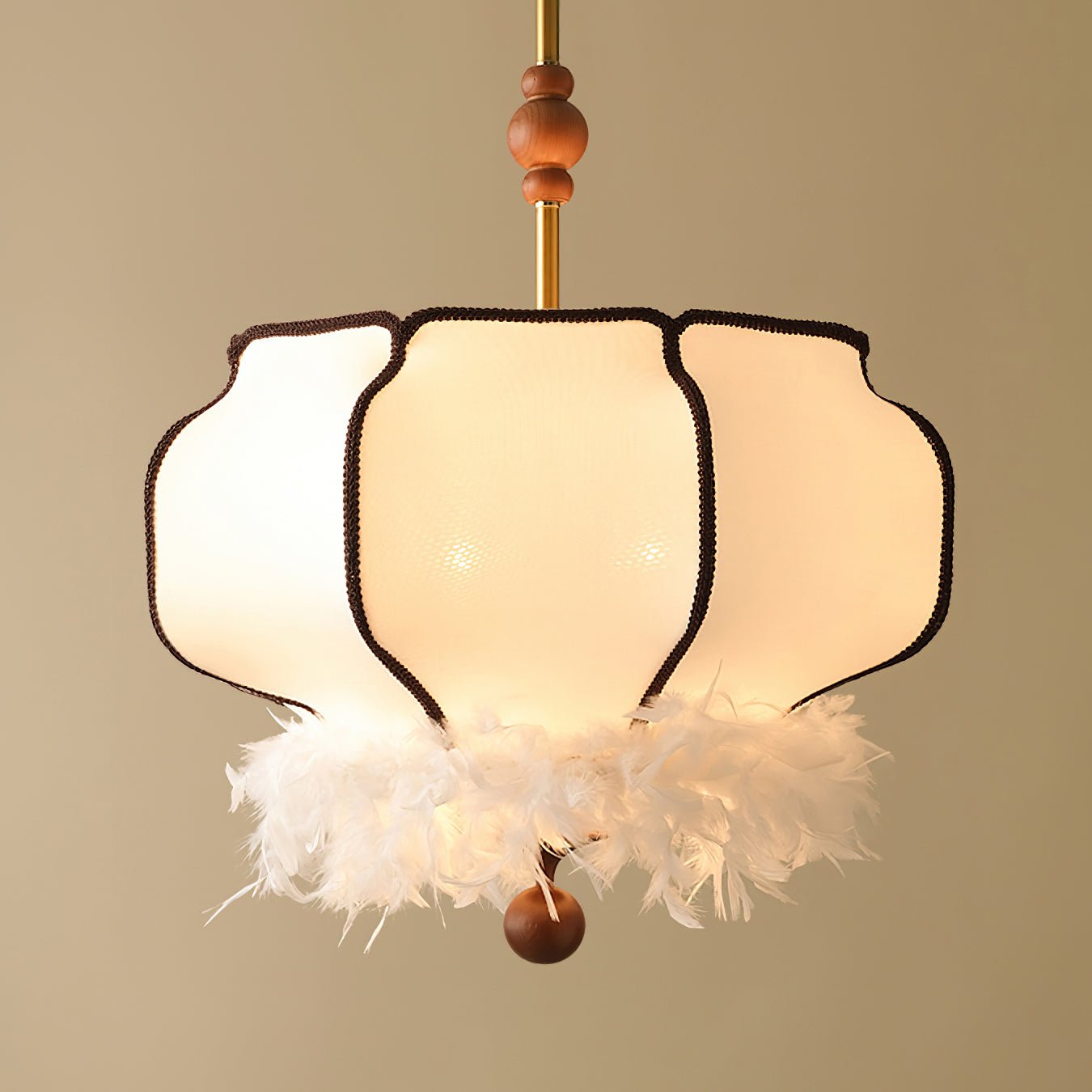 Grace Luxus Stoff Pendelleuchte Leuchte-Letslighting
