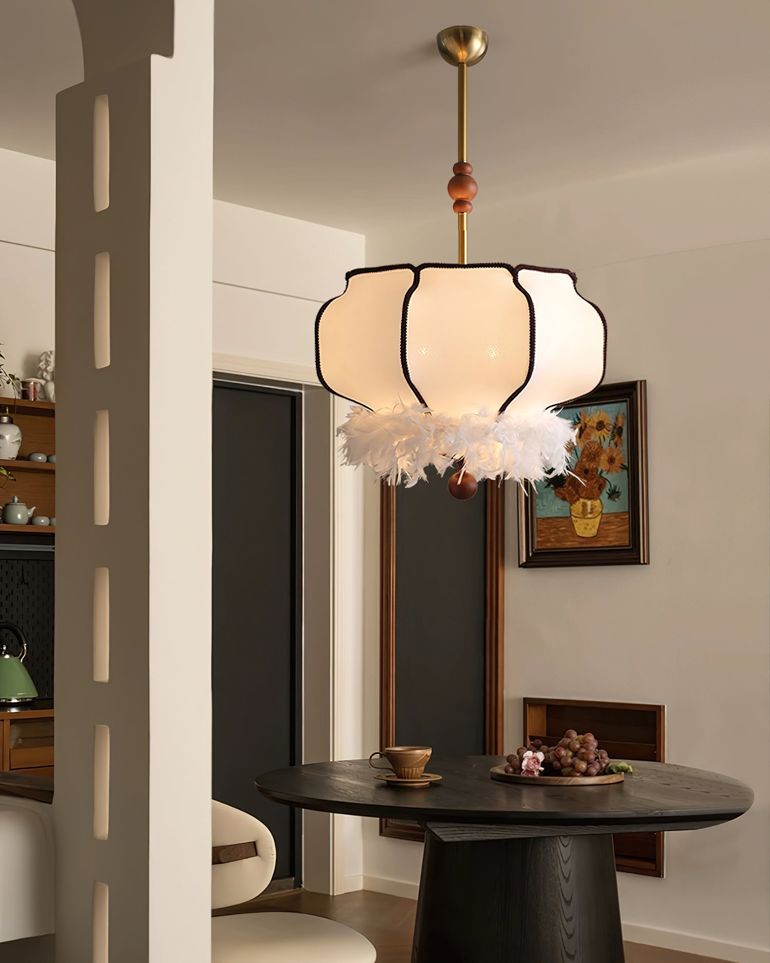 Grace Luxus Stoff Pendelleuchte Leuchte-Letslighting