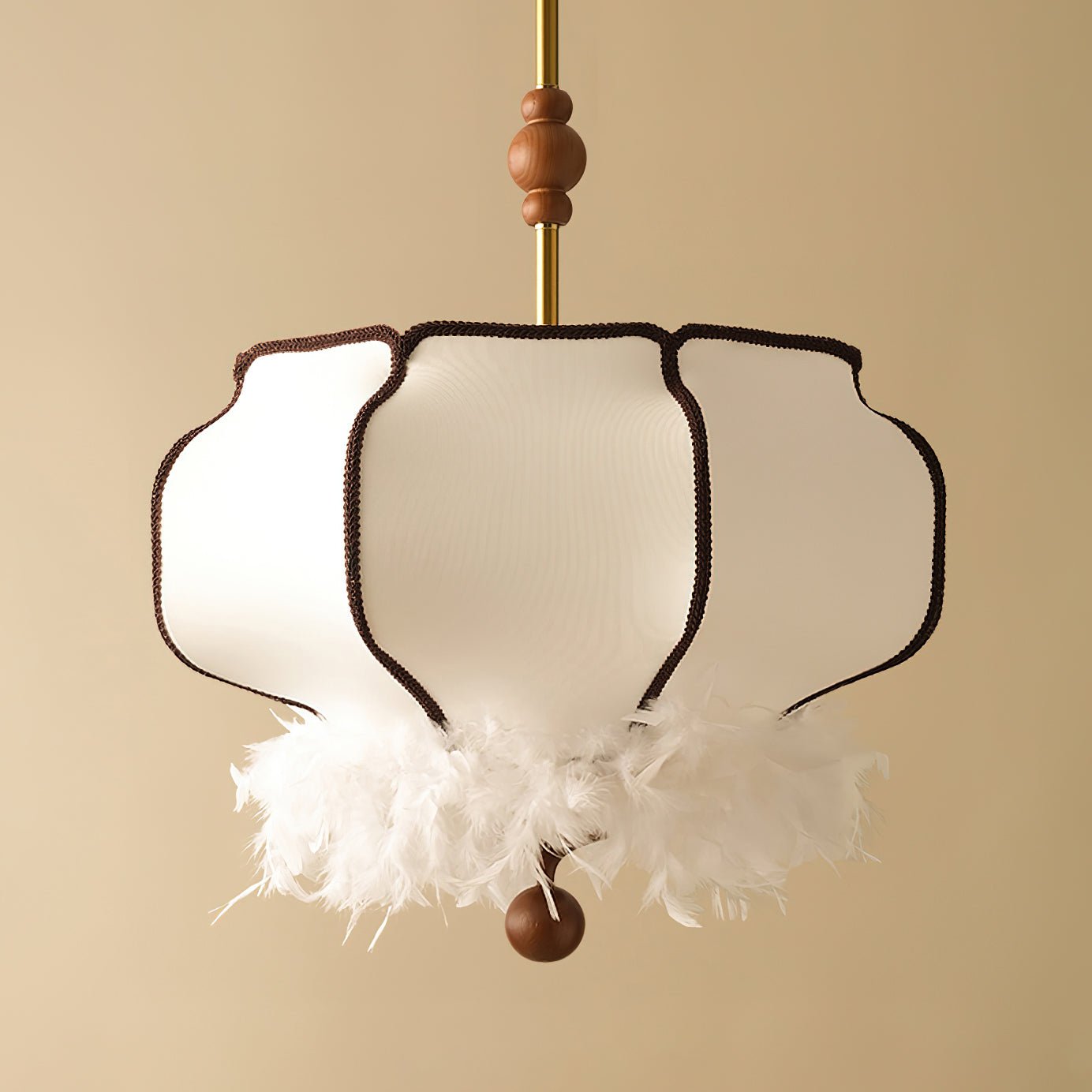 Grace Luxus Stoff Pendelleuchte Leuchte-Letslighting