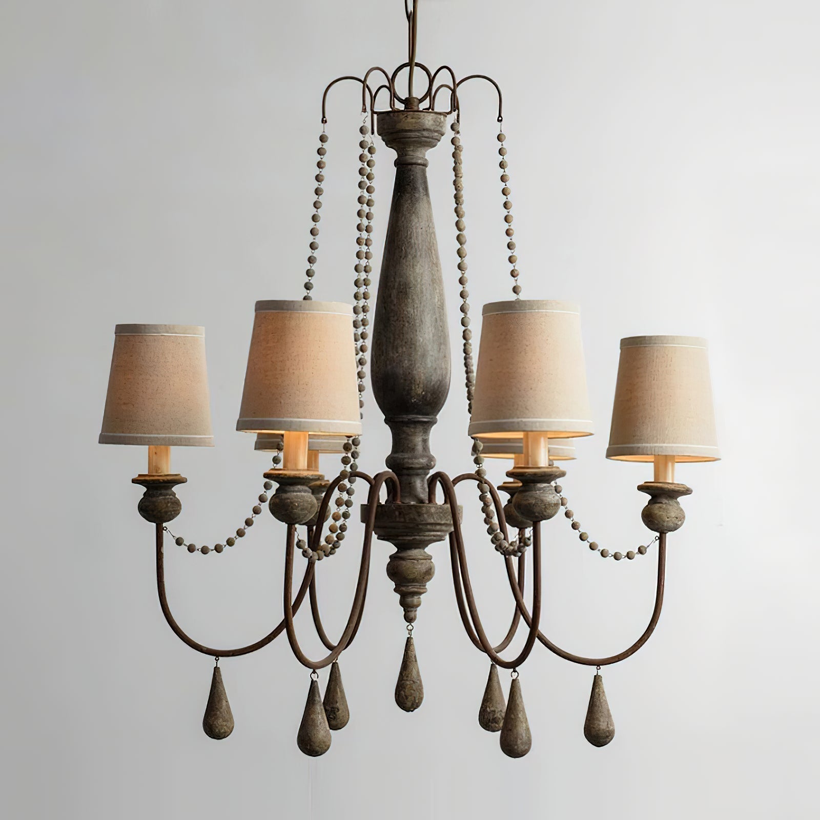 Arshaor Postmoderner Luxus Holz-Kronleuchter-Letslighting