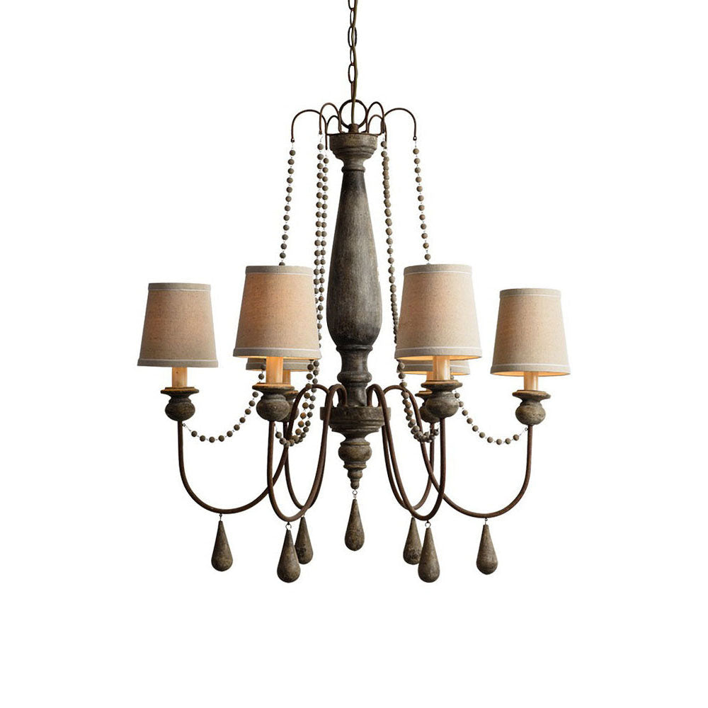 Arshaor Postmoderner Luxus Holz-Kronleuchter-Letslighting