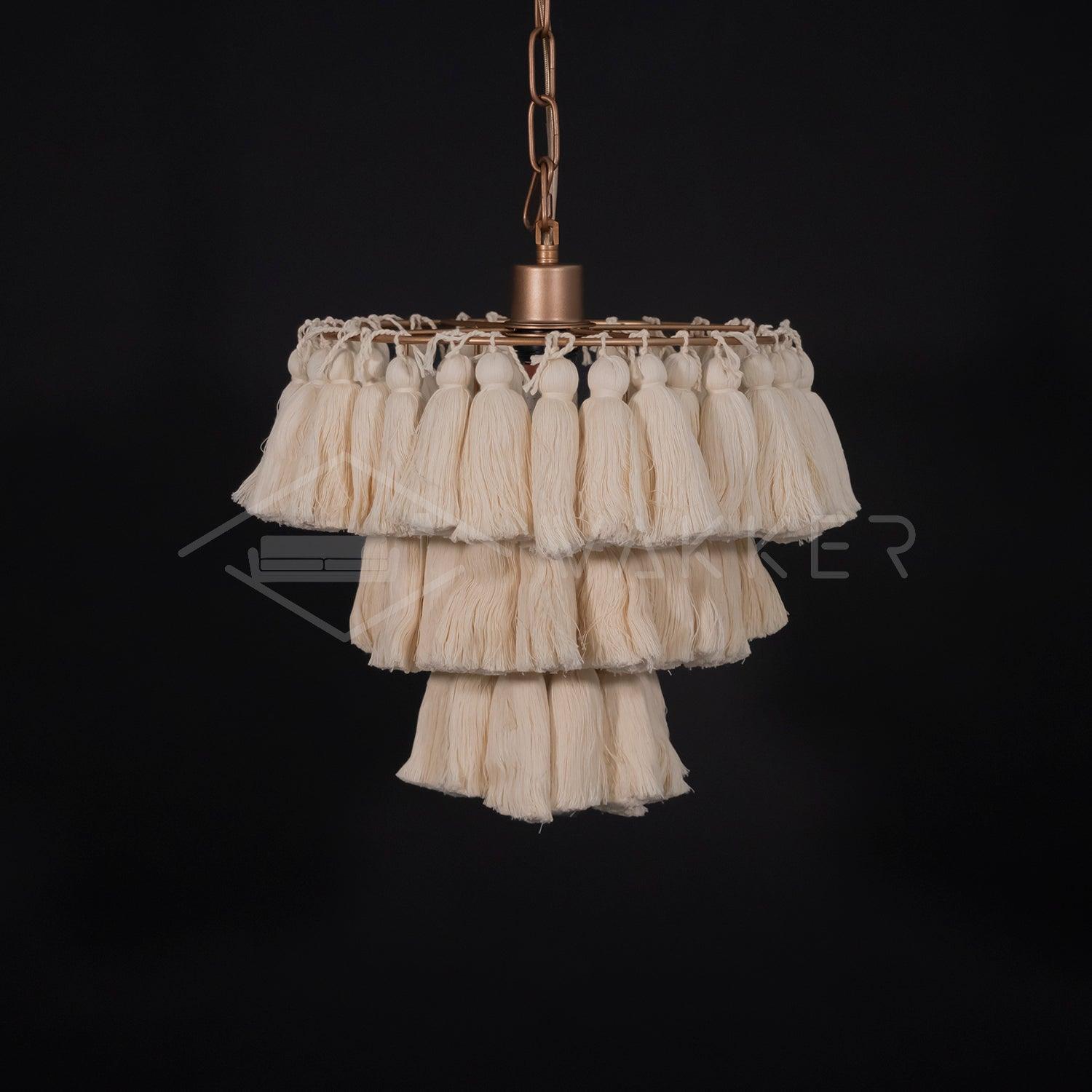 Lustra Kronleuchter Pink Boho Chic-Letslighting