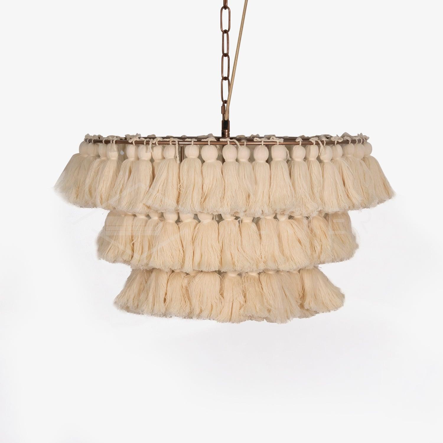 Lustra Kronleuchter Pink Boho Chic-Letslighting